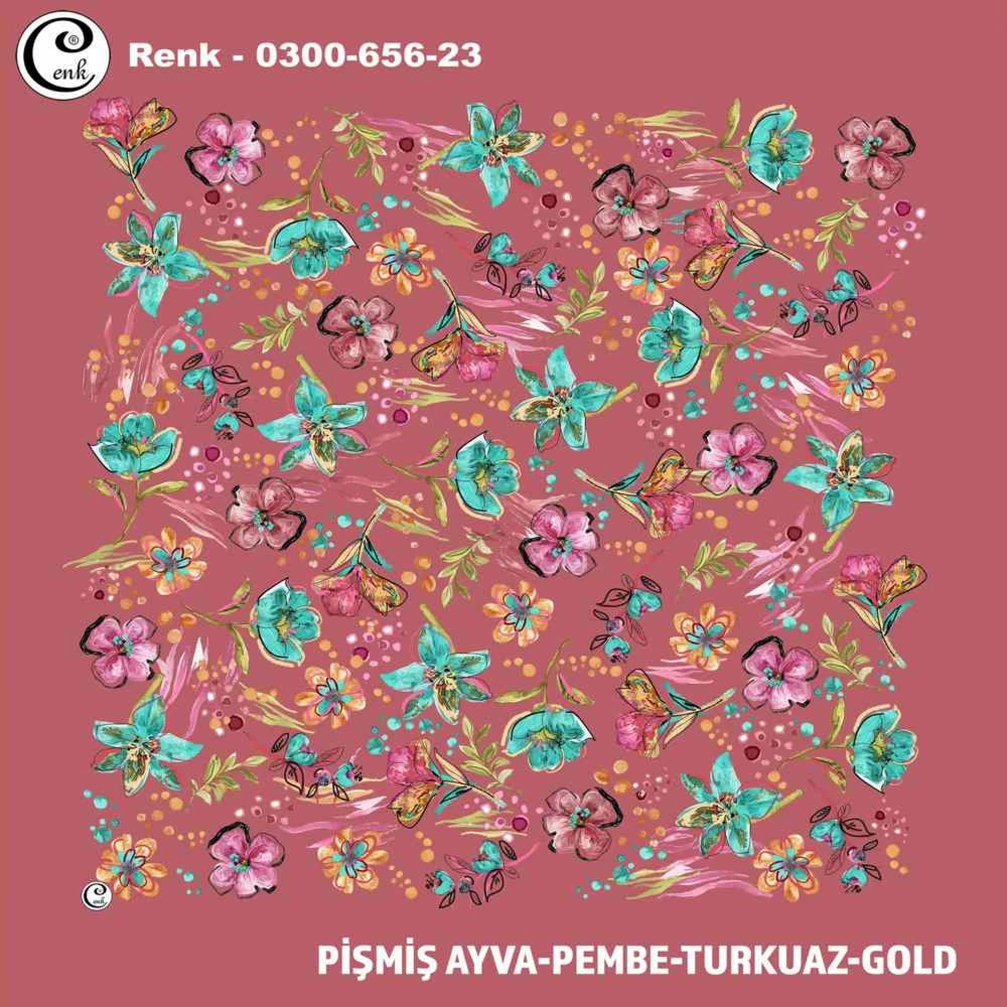 Cenk Desenli Oyalık Yazma 656-23