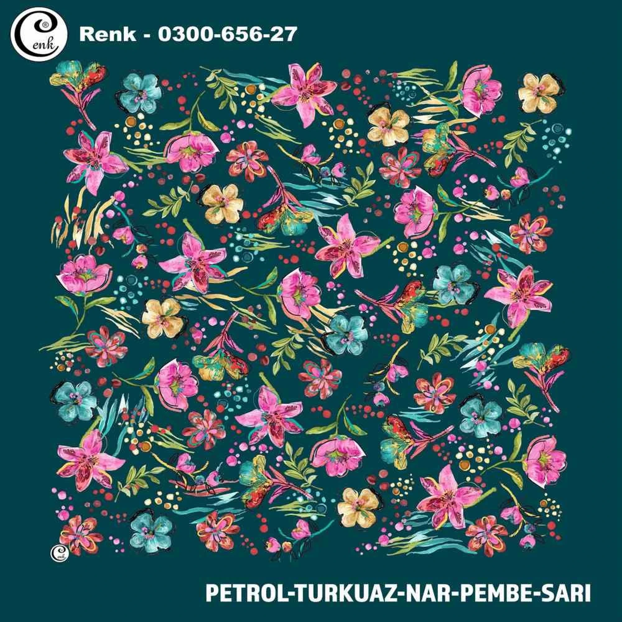 Cenk Desenli Oyalık Yazma 656-26