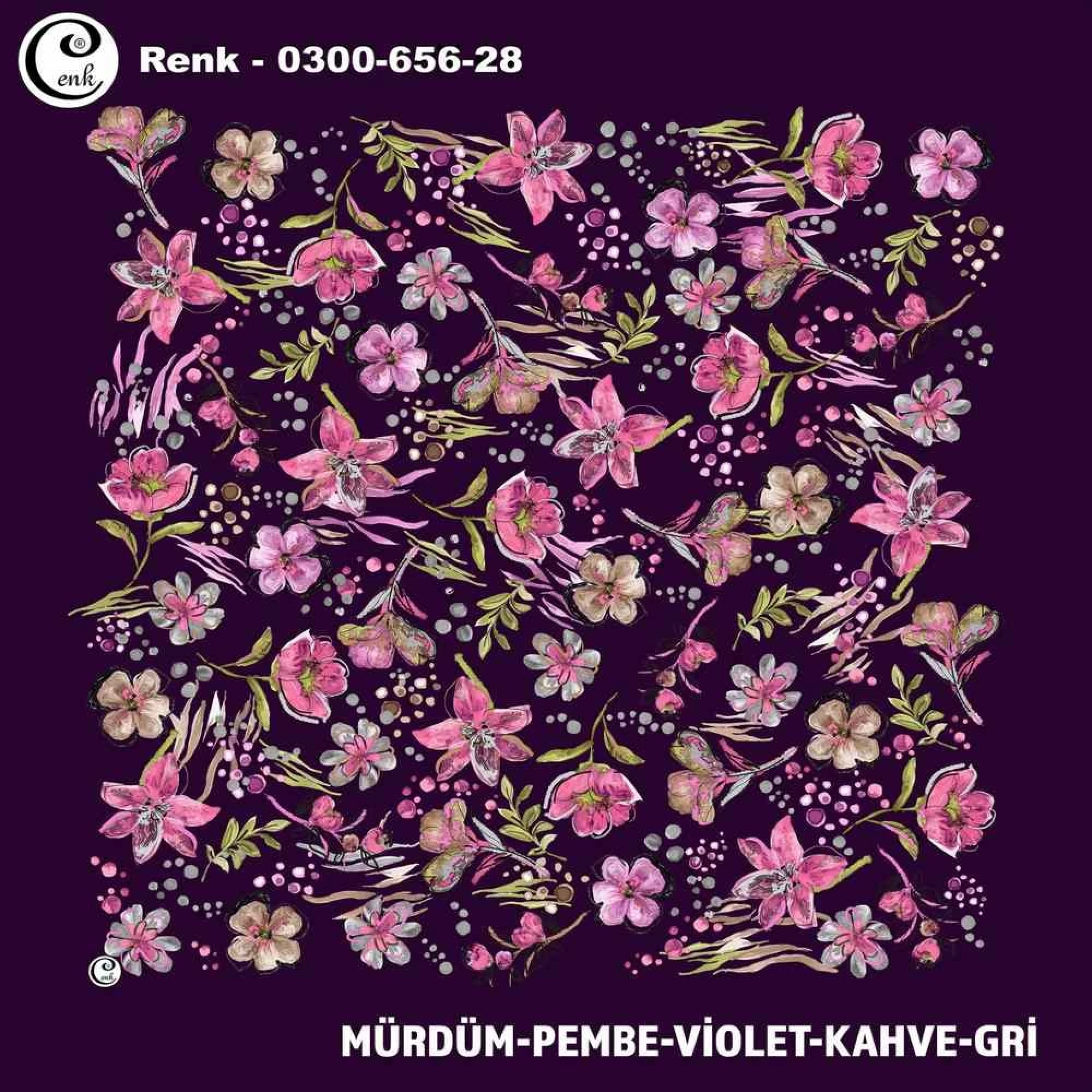 Cenk Desenli Oyalık Yazma 656-28