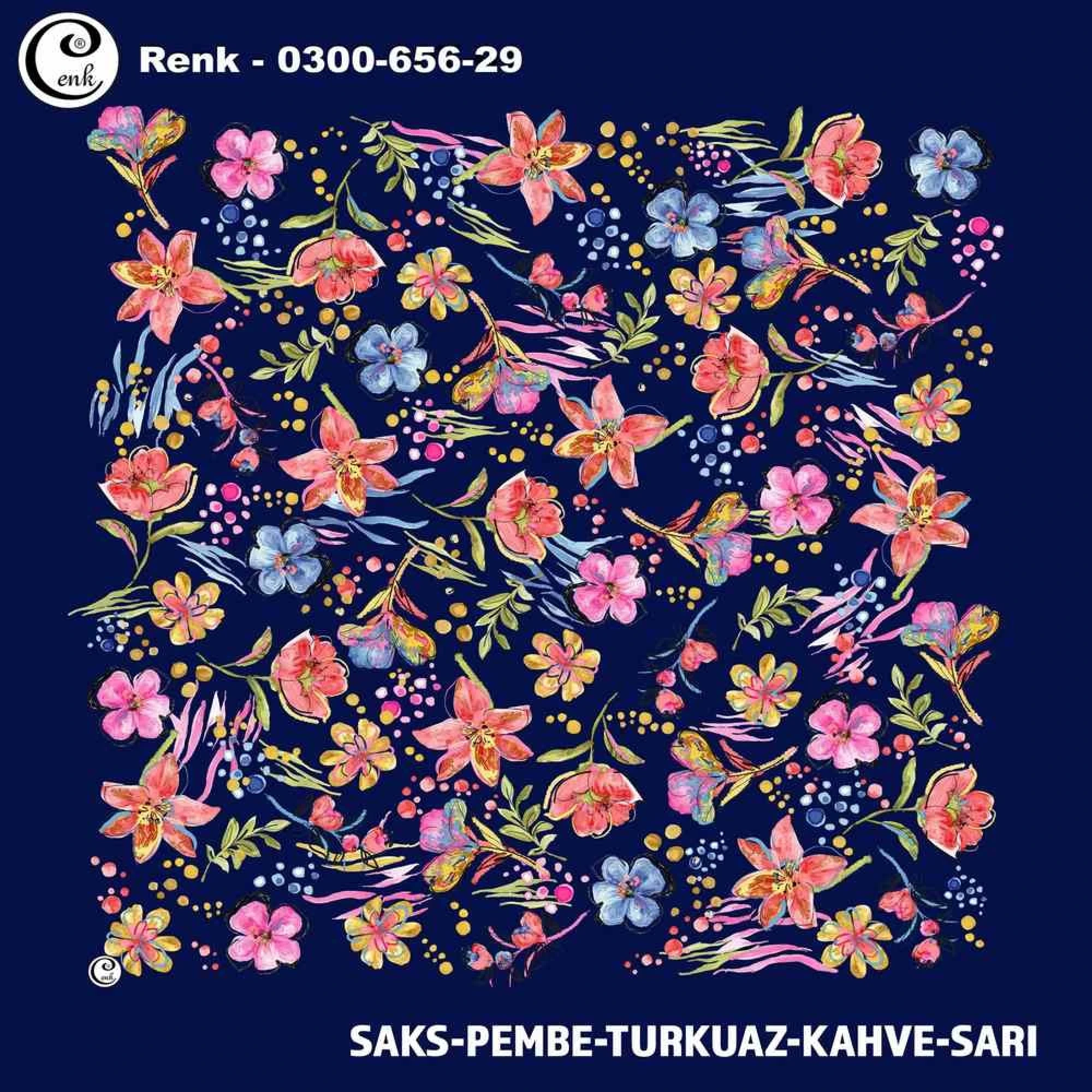 Cenk Desenli Oyalık Yazma 656-29