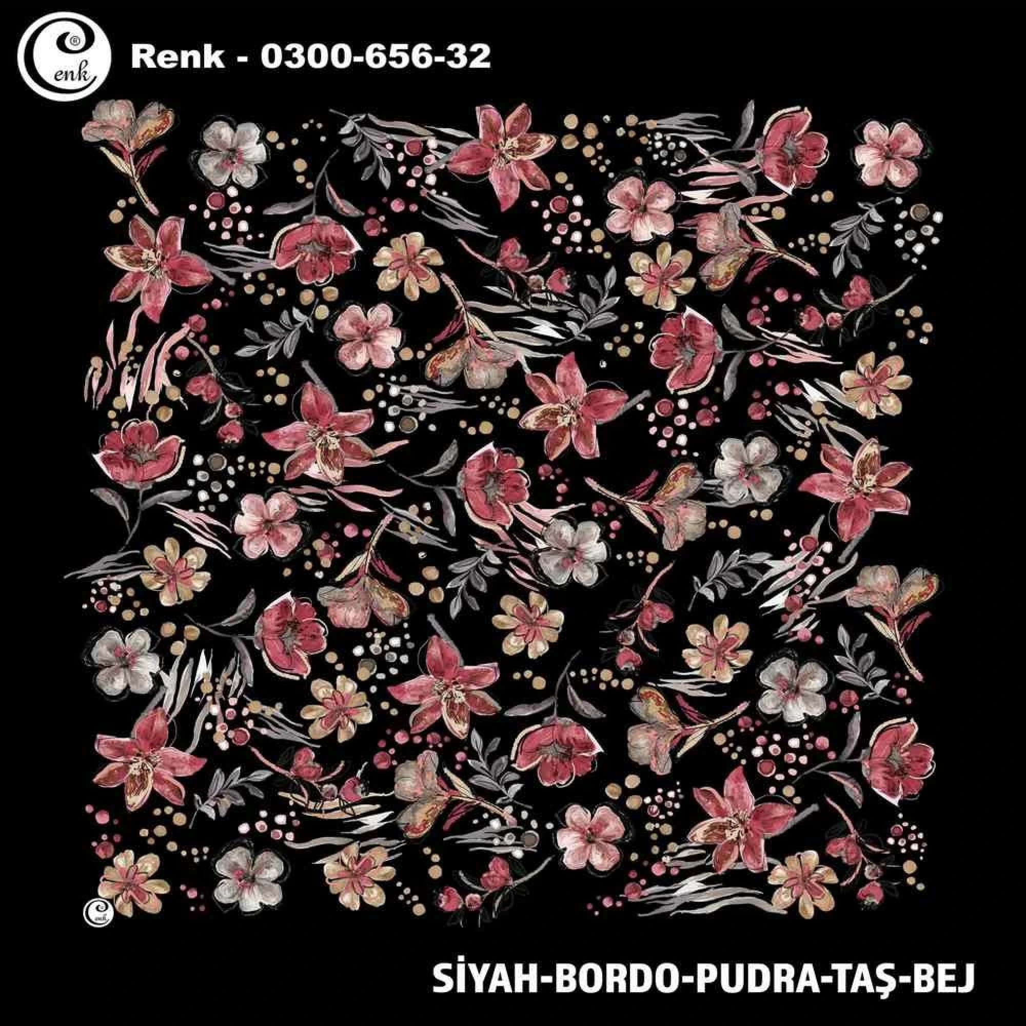 Cenk Desenli Oyalık Yazma 656-32