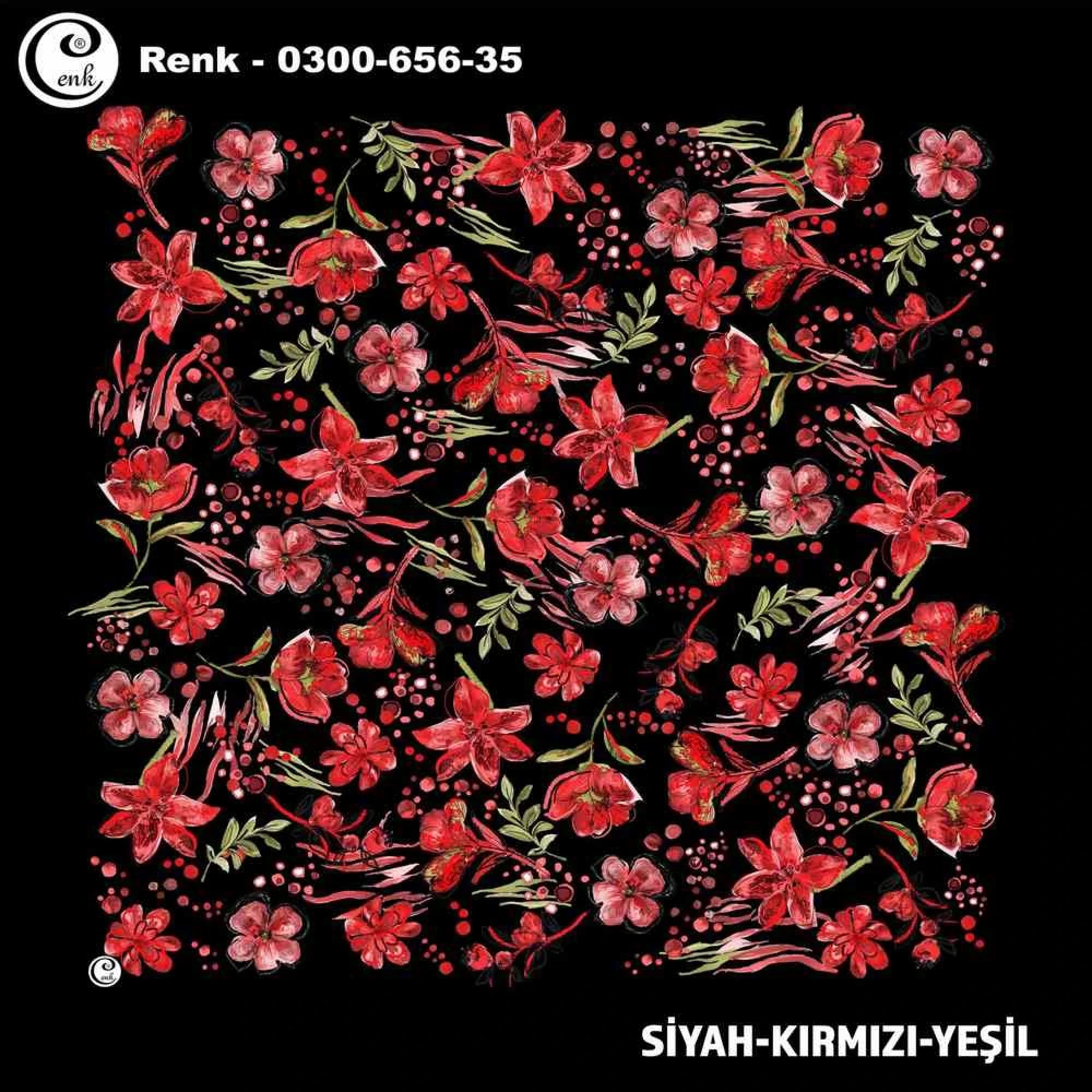 Cenk Desenli Oyalık Yazma 656-35