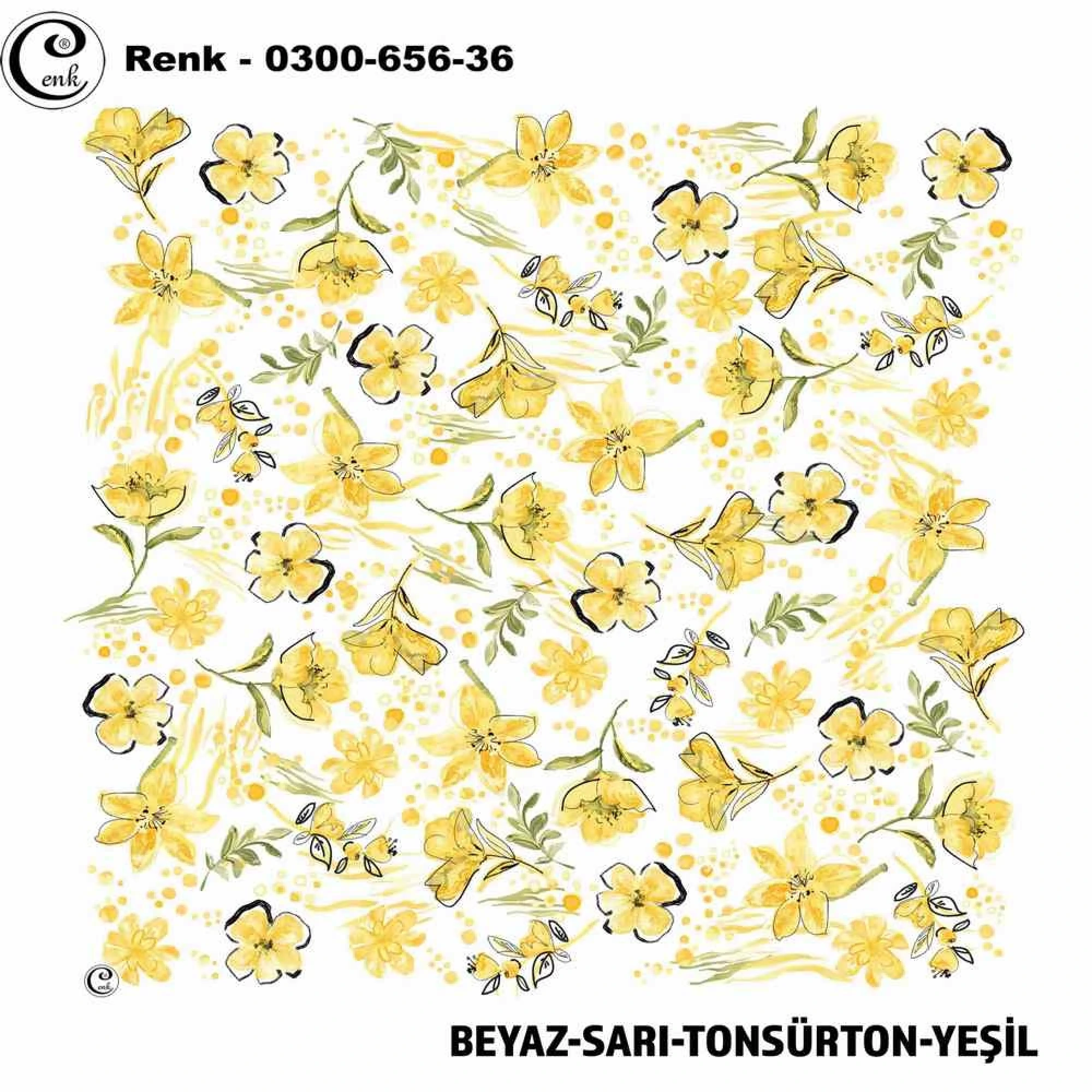 Cenk Desenli Oyalık Yazma 656-36