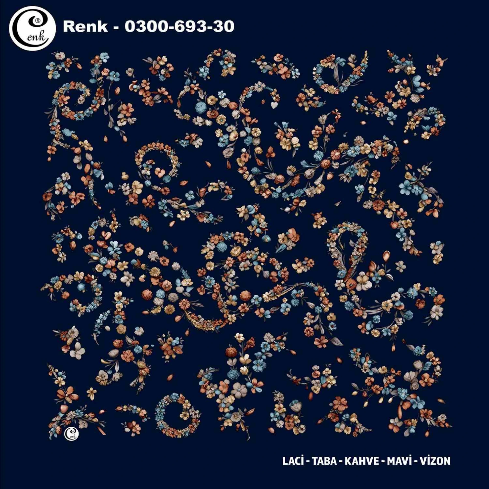 Cenk Desenli Oyalık Yazma 693-30