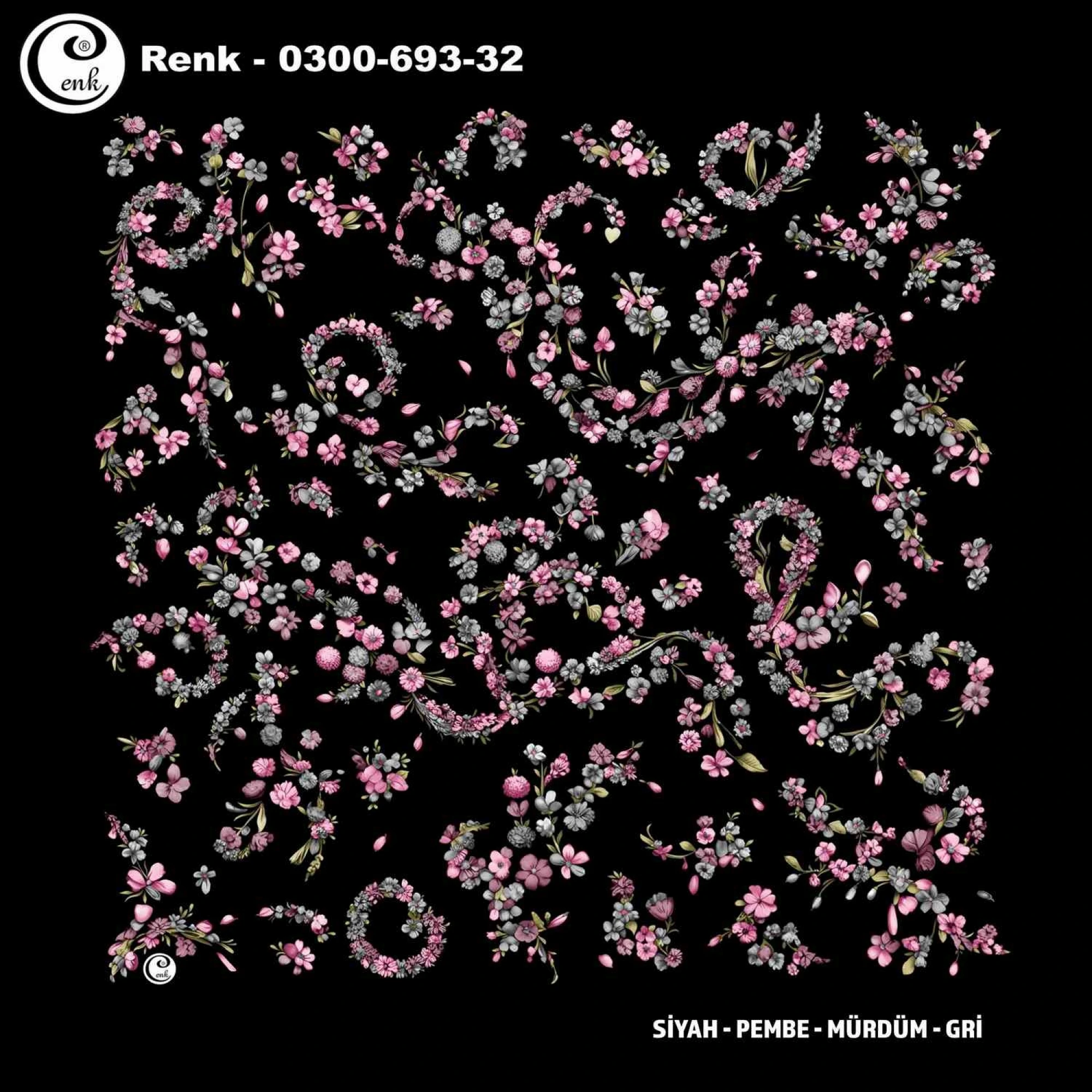 Cenk Desenli Oyalık Yazma 693-32