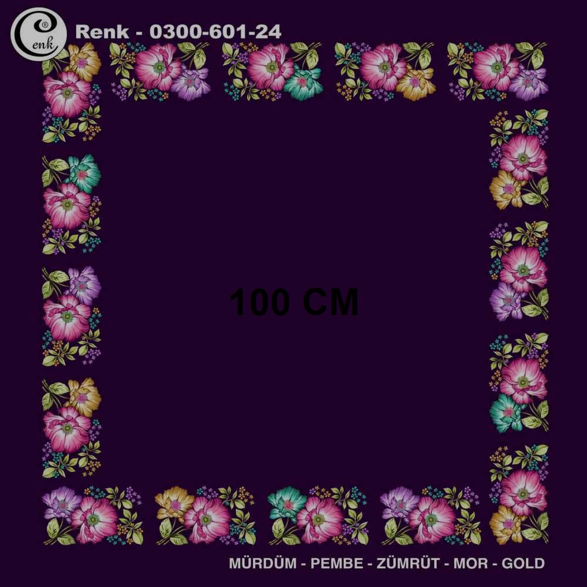 Cenk İçi Boş Oyalık Yazma (100 Cm) 601-24