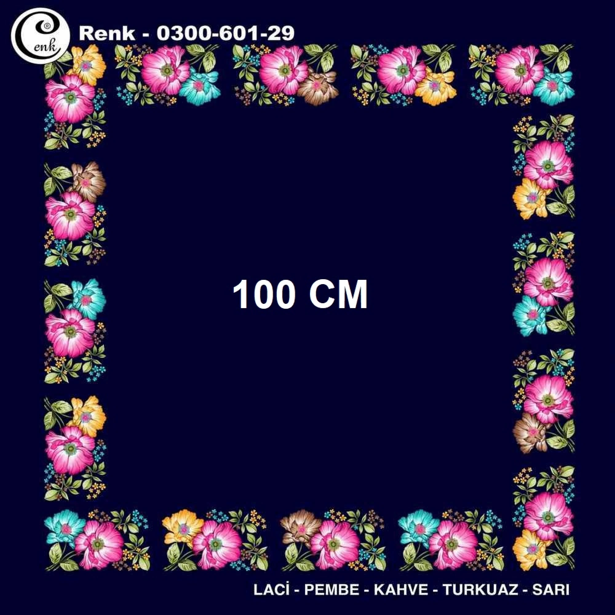 Cenk İçi Boş Oyalık Yazma (100 Cm) 601-29