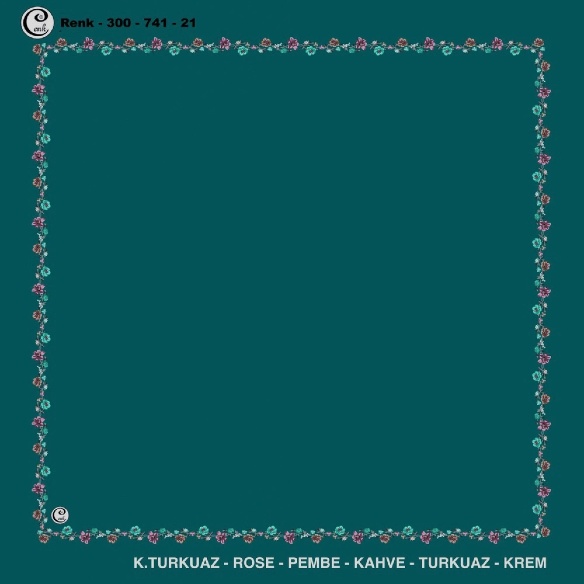 Cenk İçi Boş Oyalık Yazma (100 Cm) 741-21