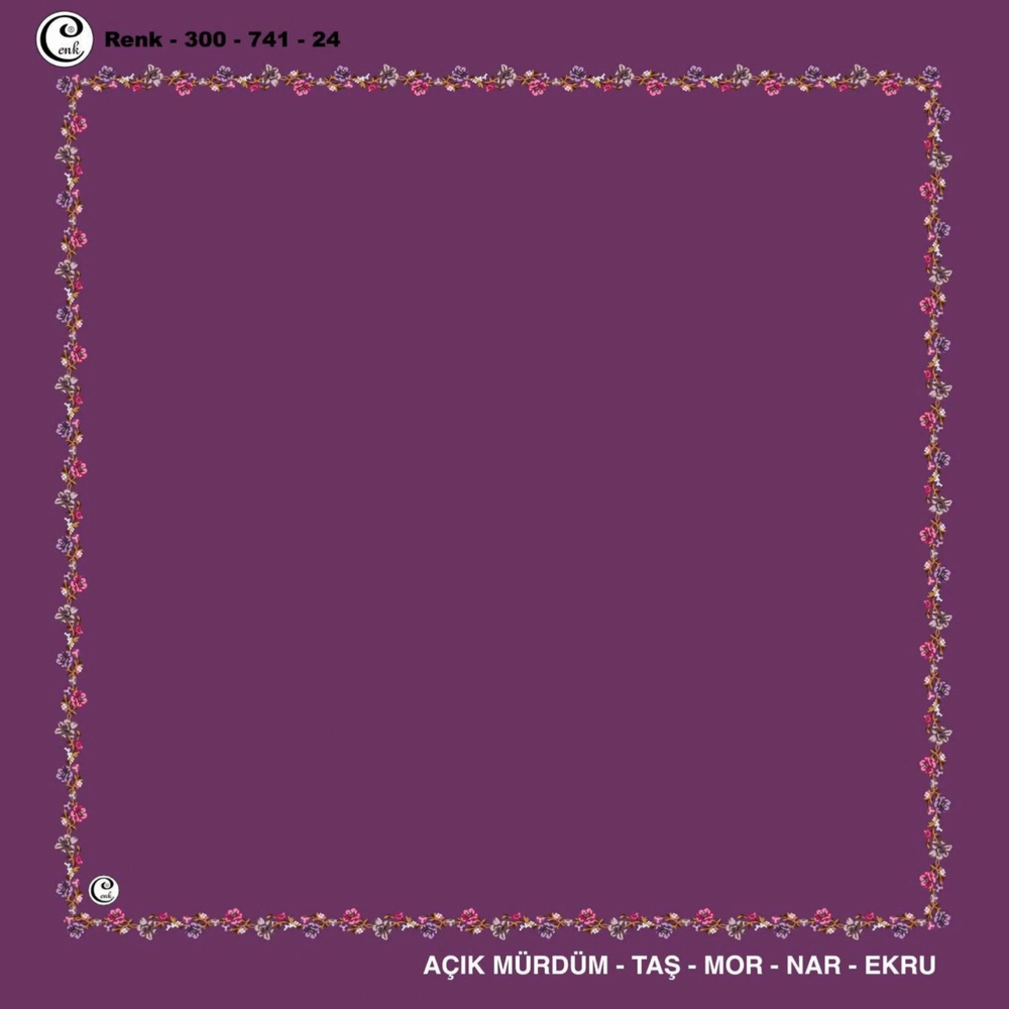 Cenk İçi Boş Oyalık Yazma (100 Cm) 741-24