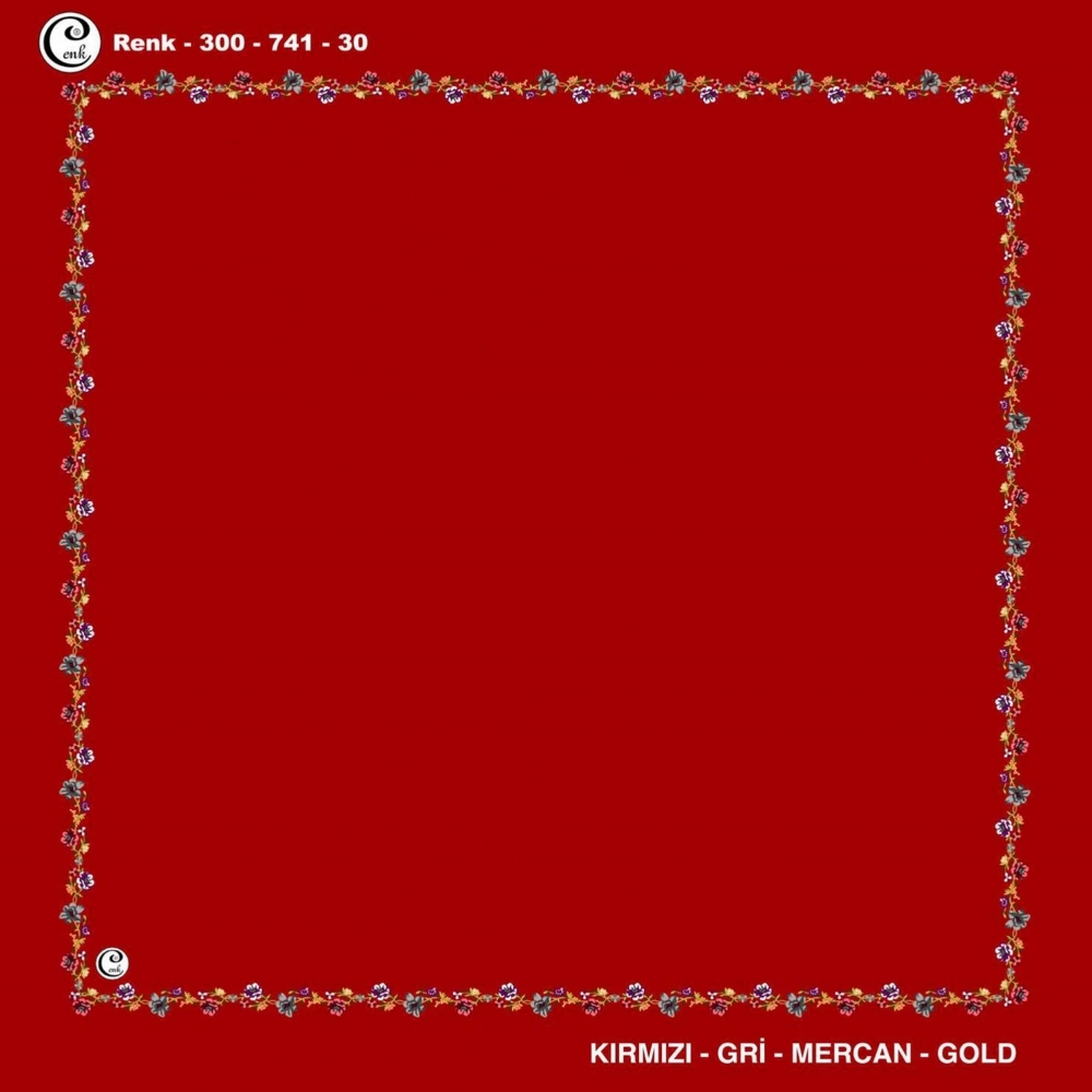 Cenk İçi Boş Oyalık Yazma (100 Cm) 741-30