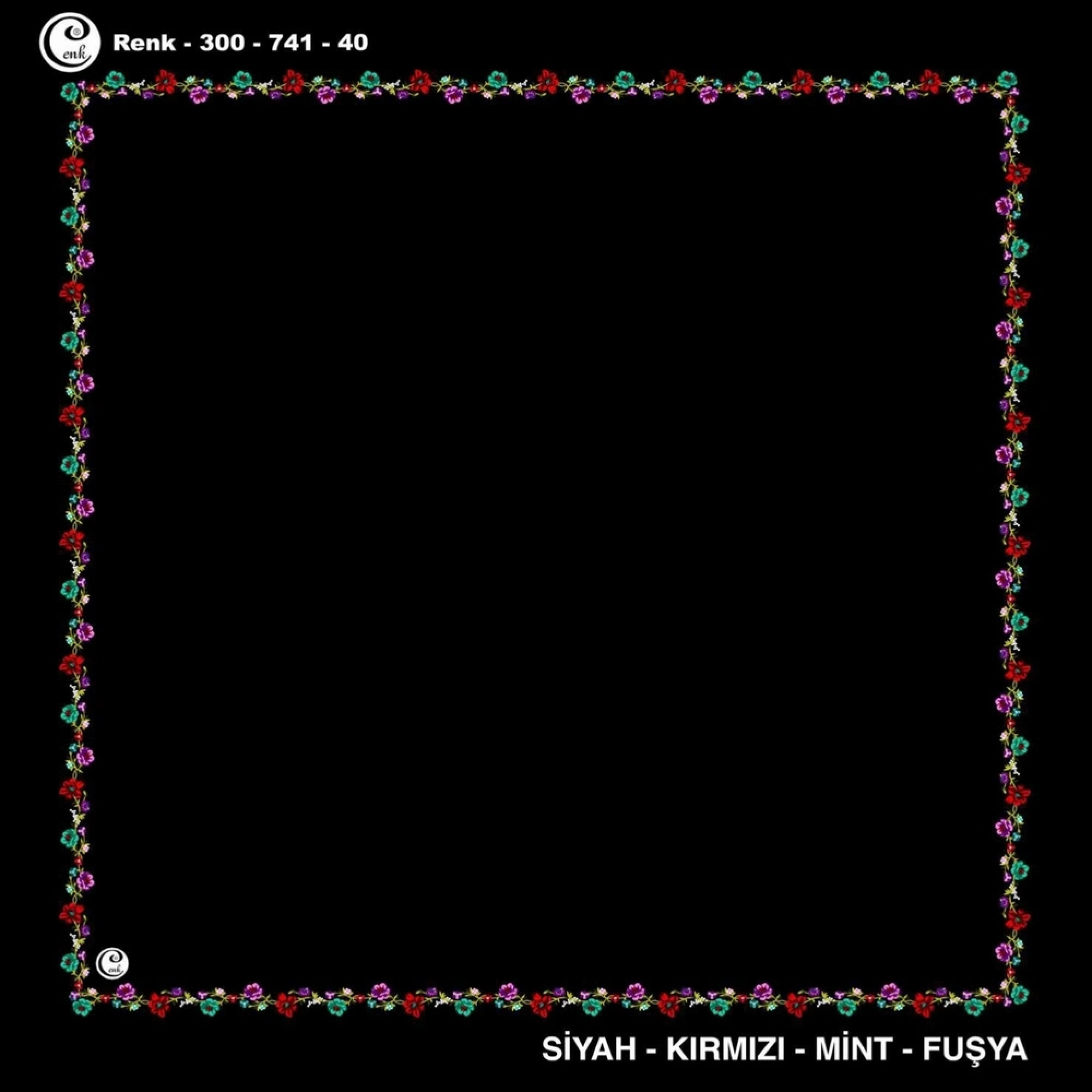 Cenk İçi Boş Oyalık Yazma (100 Cm) 741-40