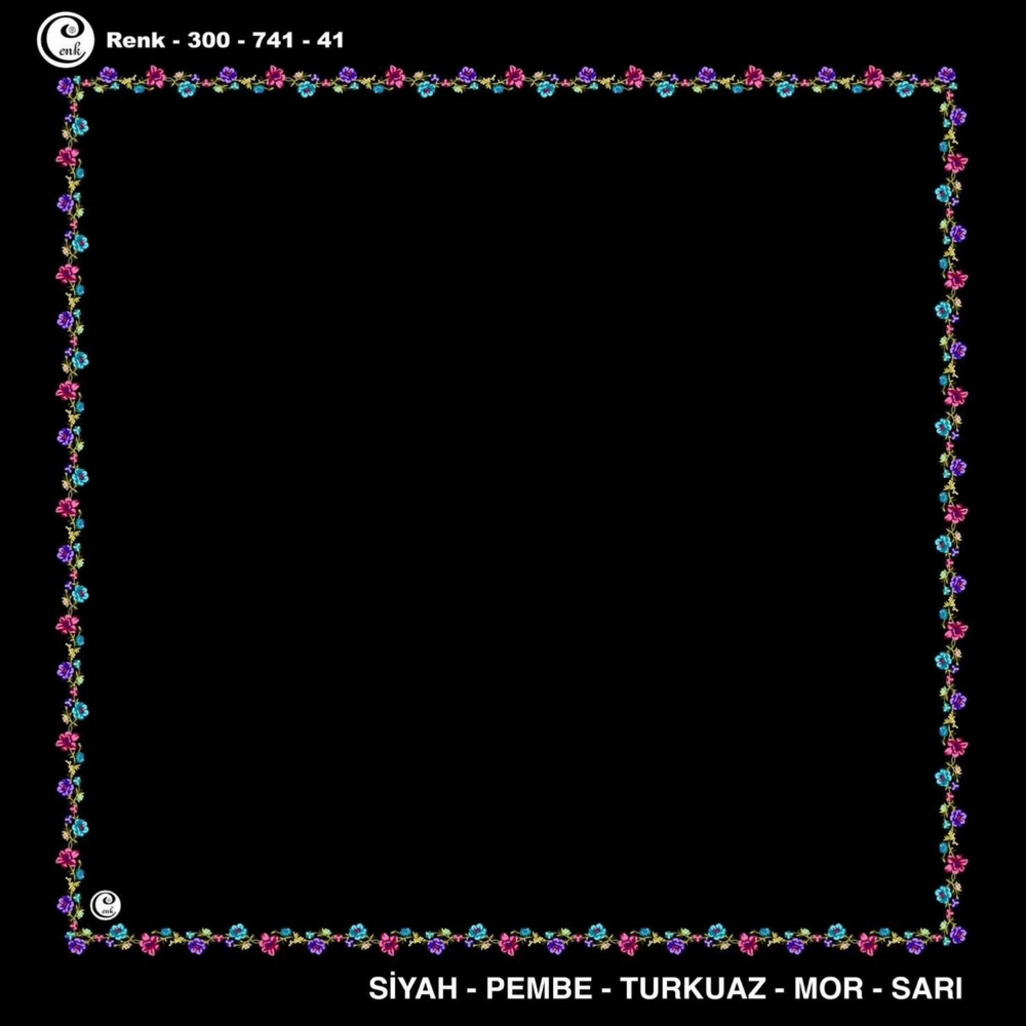 Cenk İçi Boş Oyalık Yazma (100 Cm) 741-41