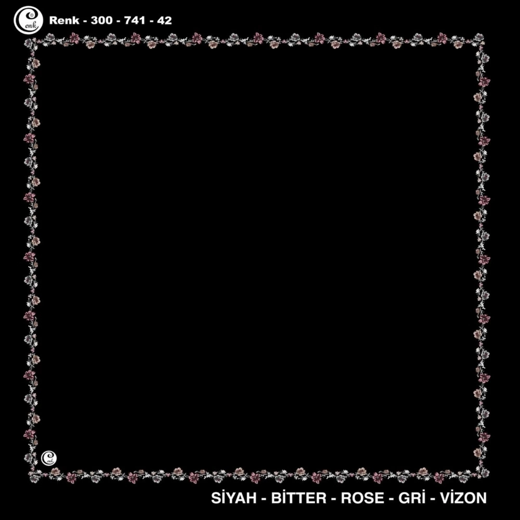 Cenk İçi Boş Oyalık Yazma (100 Cm) 741-42