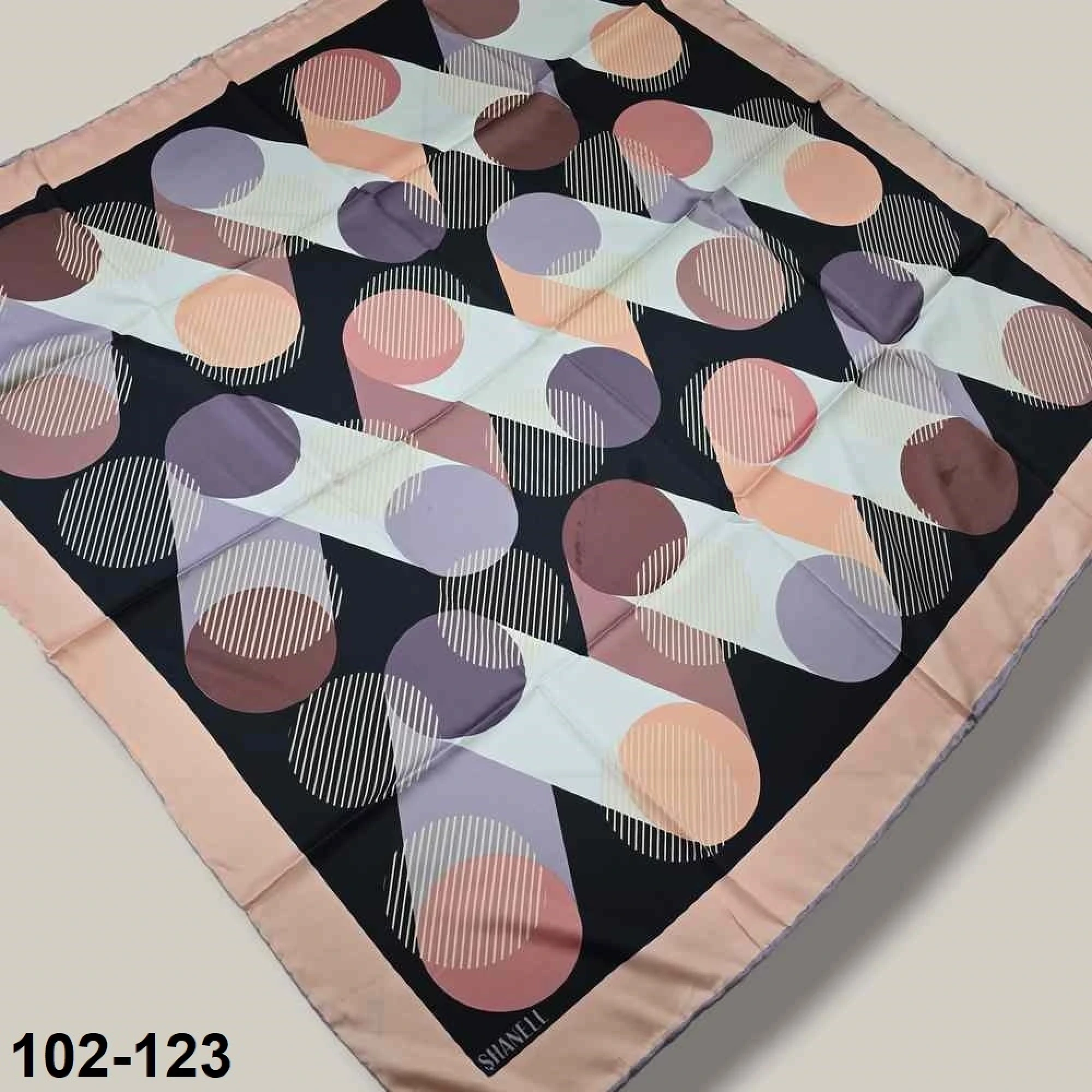 Desenli Rayon & Tivil Eşarp 102-123