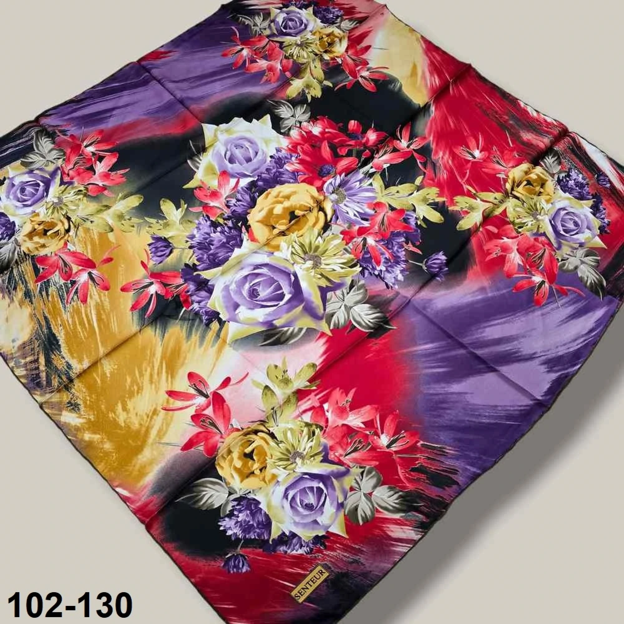 Desenli Rayon & Tivil Eşarp 102-130