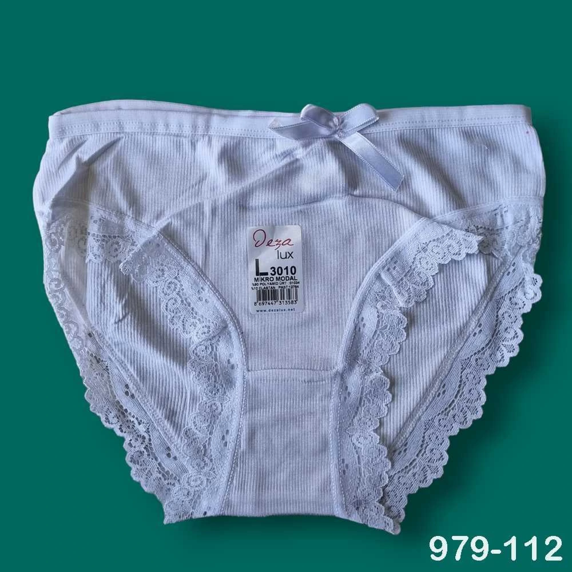 Dondeza Lüx Bayan Bikini Külot L Beden (12 adet) 979-112