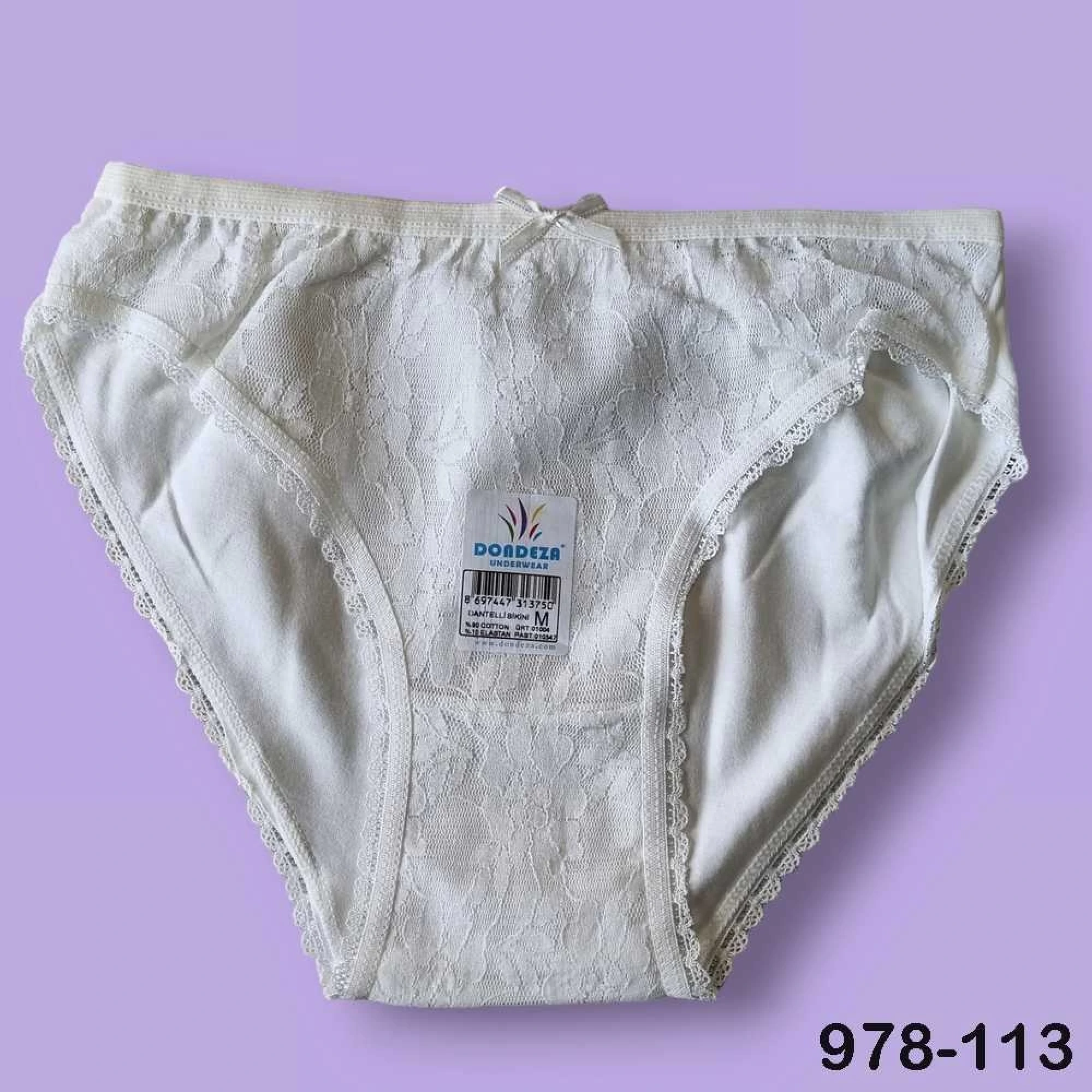 Dondeza Lüx Bayan Bikini Külot M Beden (10 adet) 978-113