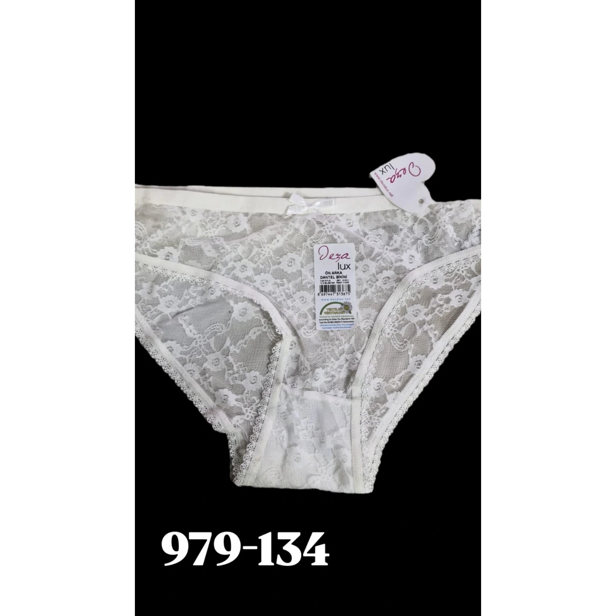 Dondeza Lüx Bayan Bikini Külot M Beden Dantel (12 adet) 979-134