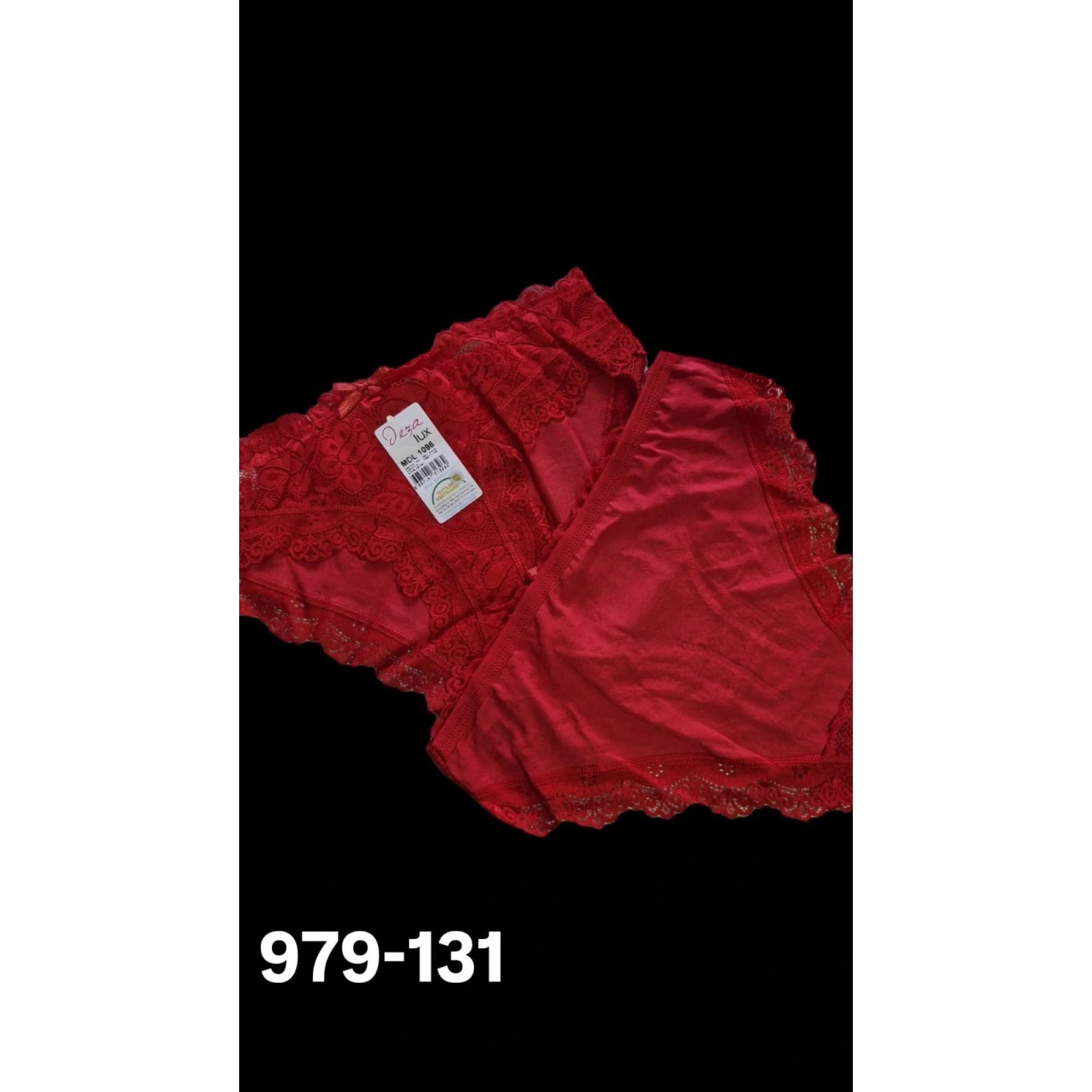 Dondeza Lüx Bayan Bikini Külot M Beden Ön Dantel (12 adet) 979-131