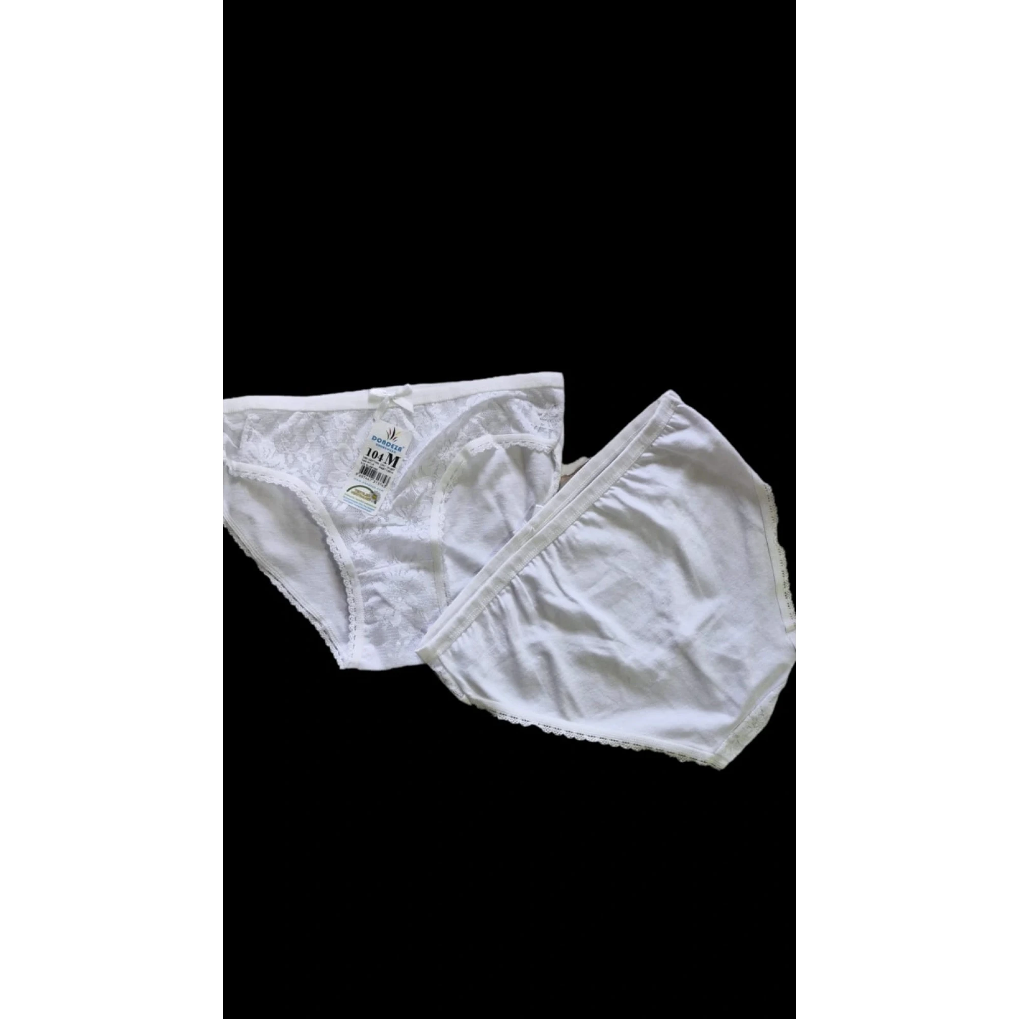 Dondeza Lüx Bayan Bikini Külot M Beden Ön Dantel (6 adet) 979-128