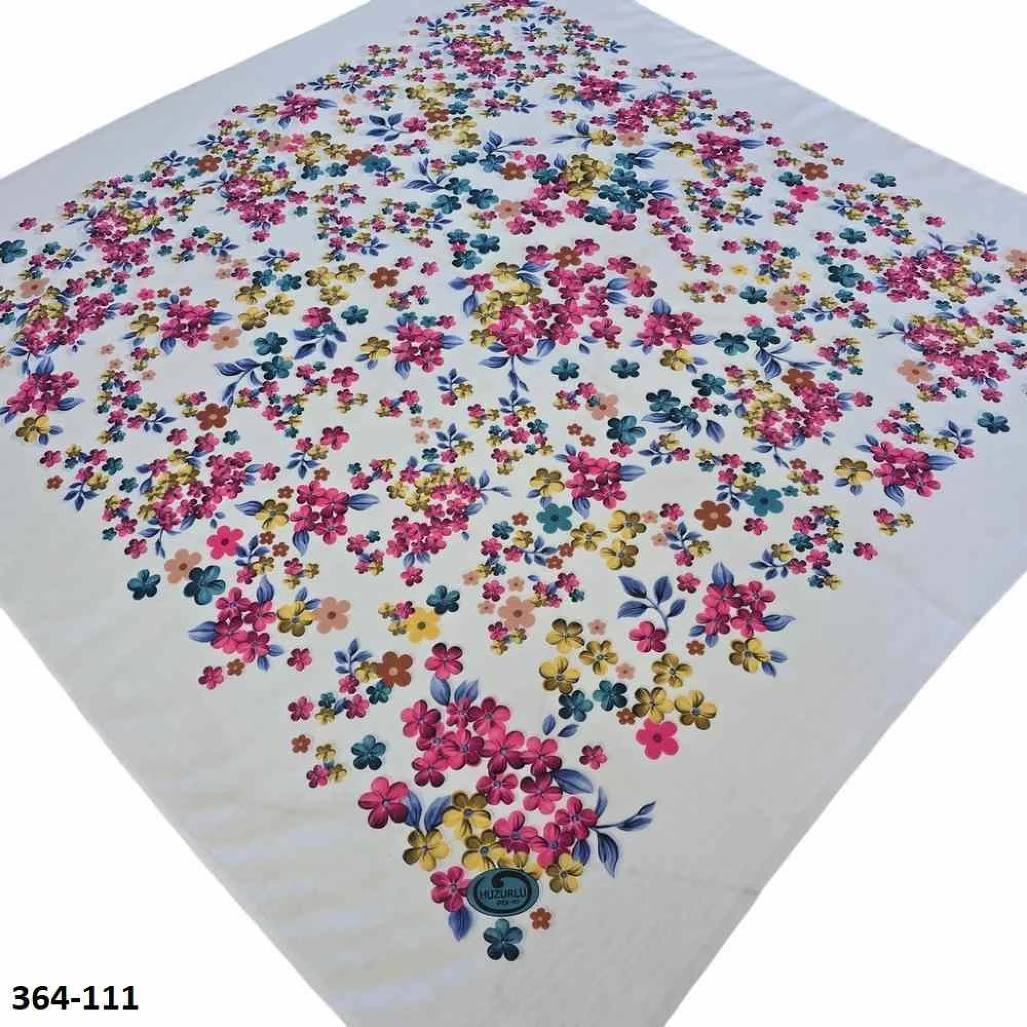 Huzurlu İpek Polyester Oyalık Yazma 364-111