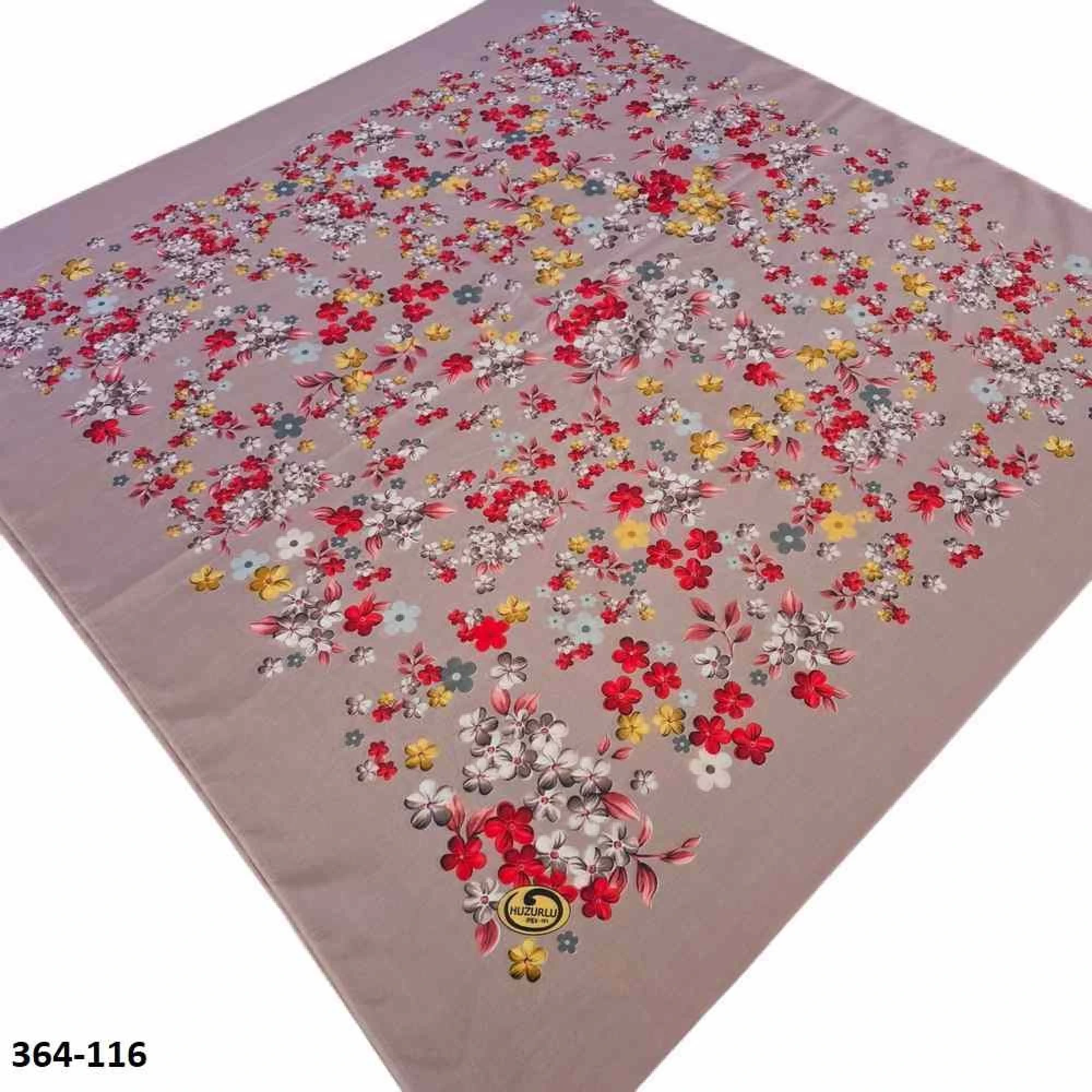 Huzurlu İpek Polyester Oyalık Yazma 364-116