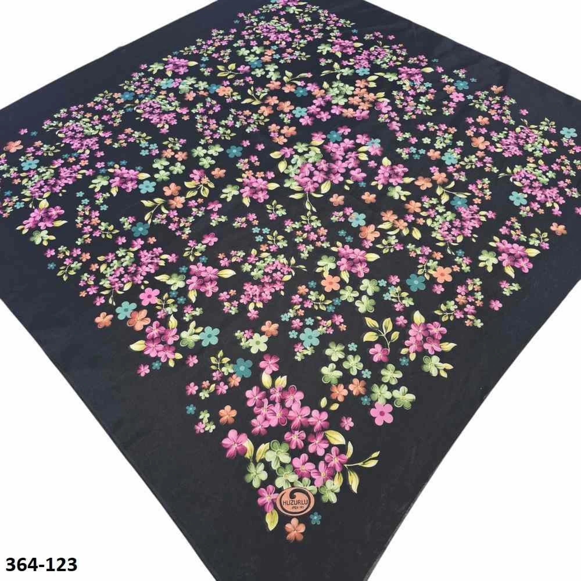 Huzurlu İpek Polyester Oyalık Yazma 364-123