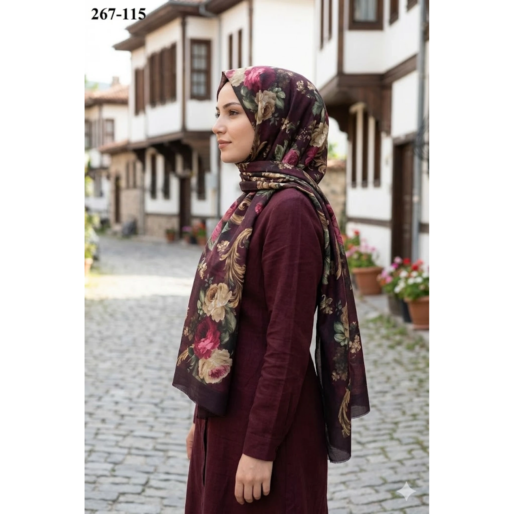 Locella Koza Soft Pamuk Şal 267-115