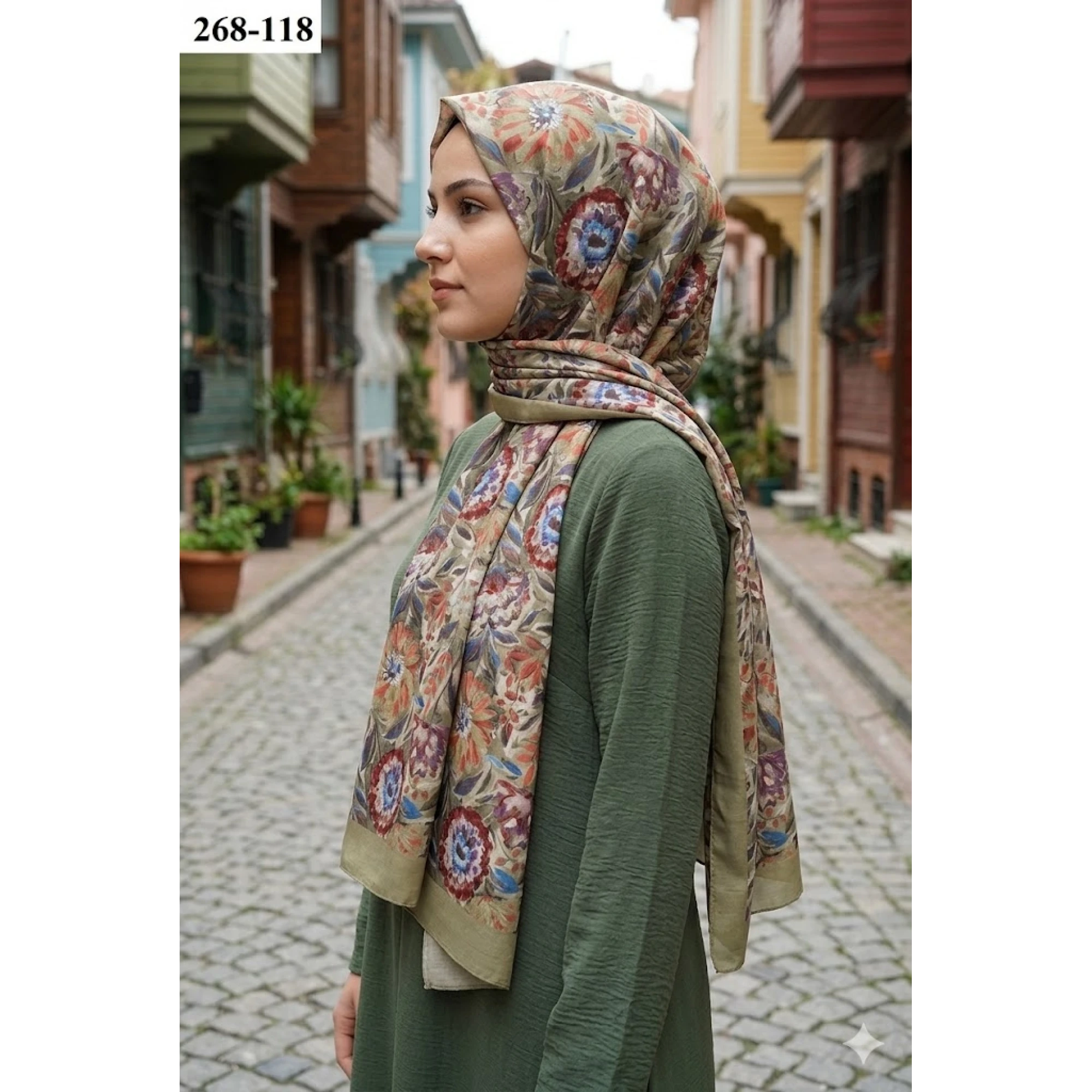 Locella Koza Soft Pamuk Şal 268-118