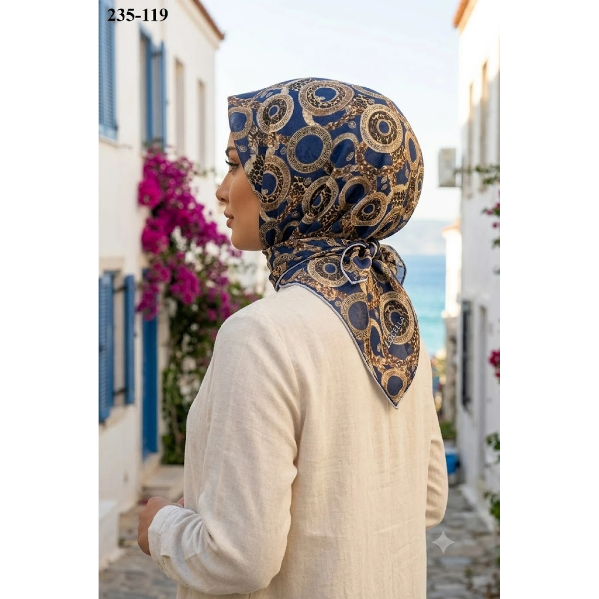 Locella Soft Pamuk Eşarp 235-119
