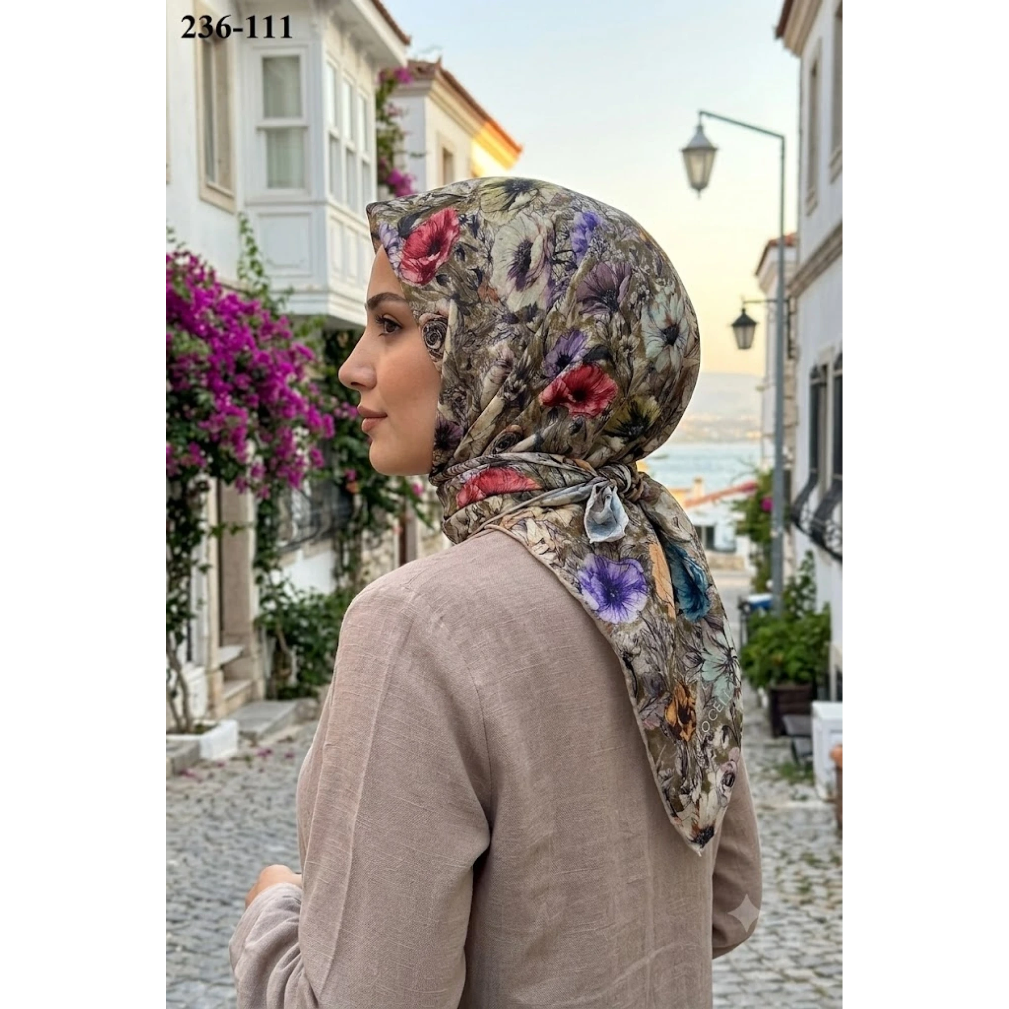 Locella Soft Pamuk Eşarp 236-111