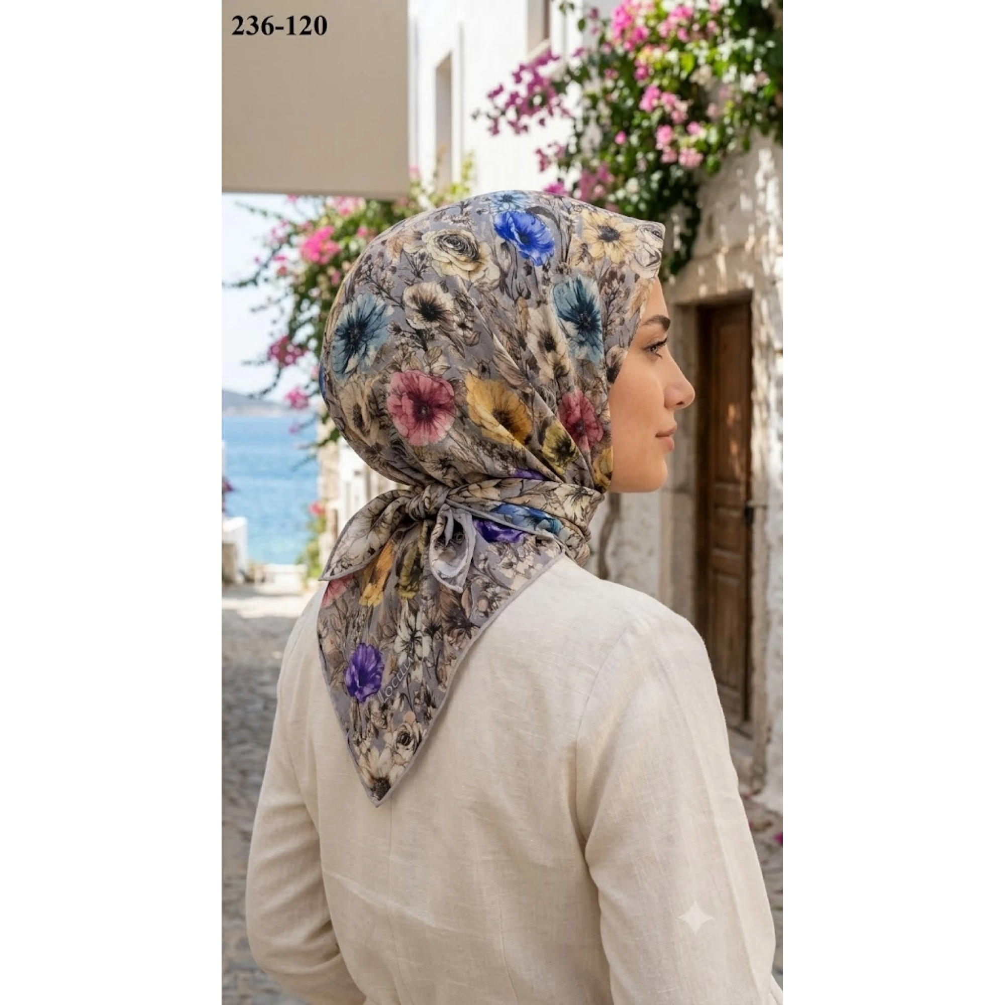 Locella Soft Pamuk Eşarp 236-120