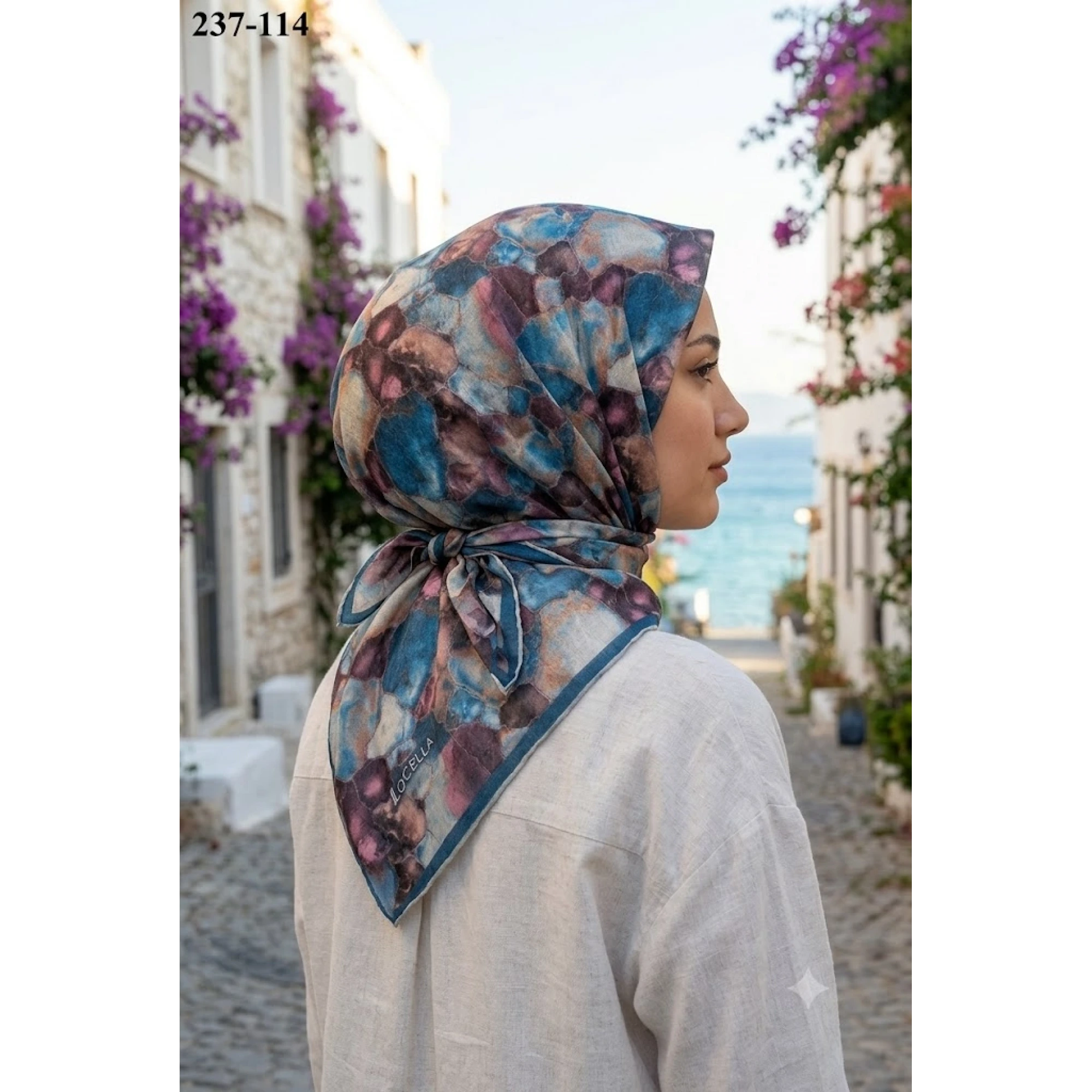 Locella Soft Pamuk Eşarp 237-114