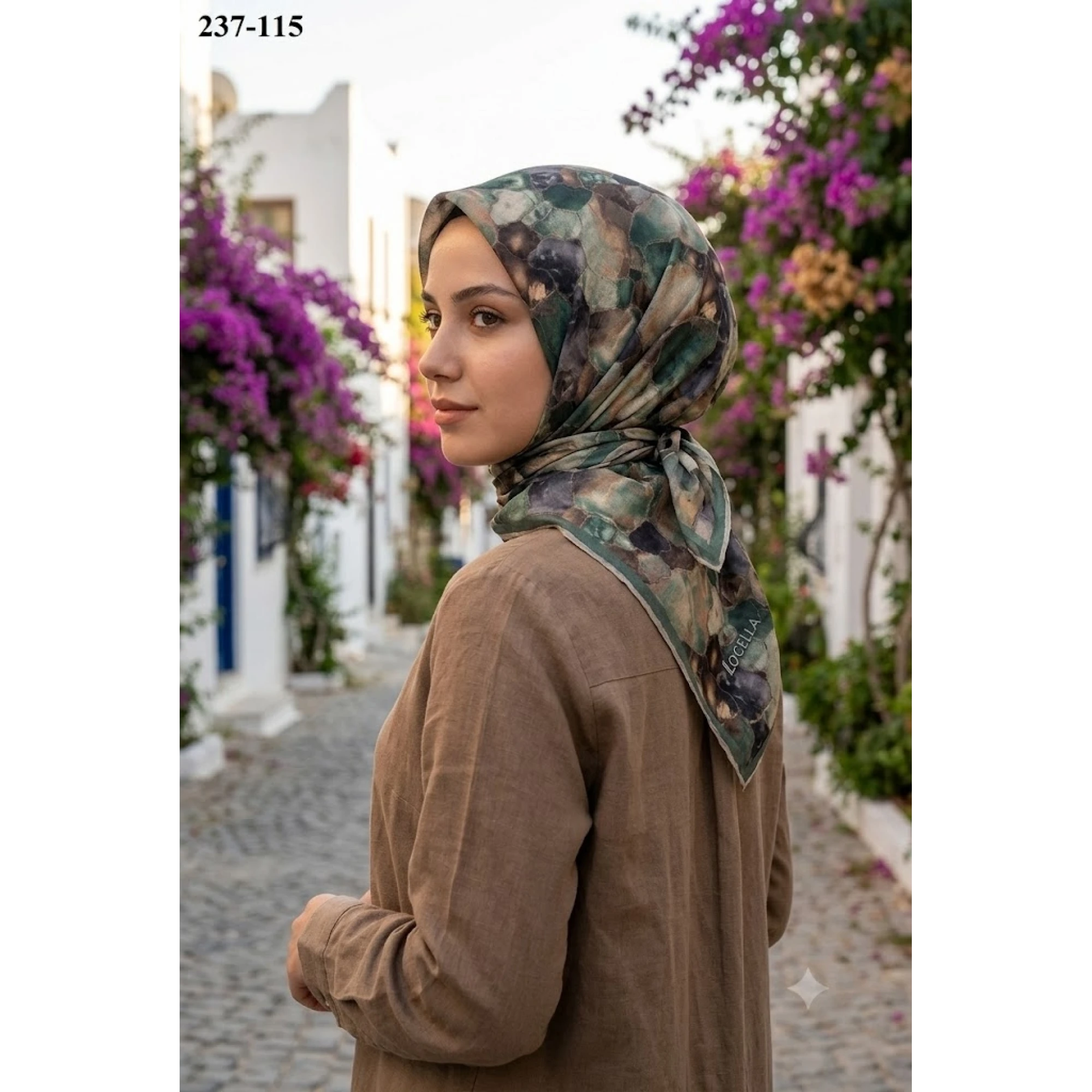 Locella Soft Pamuk Eşarp 237-115