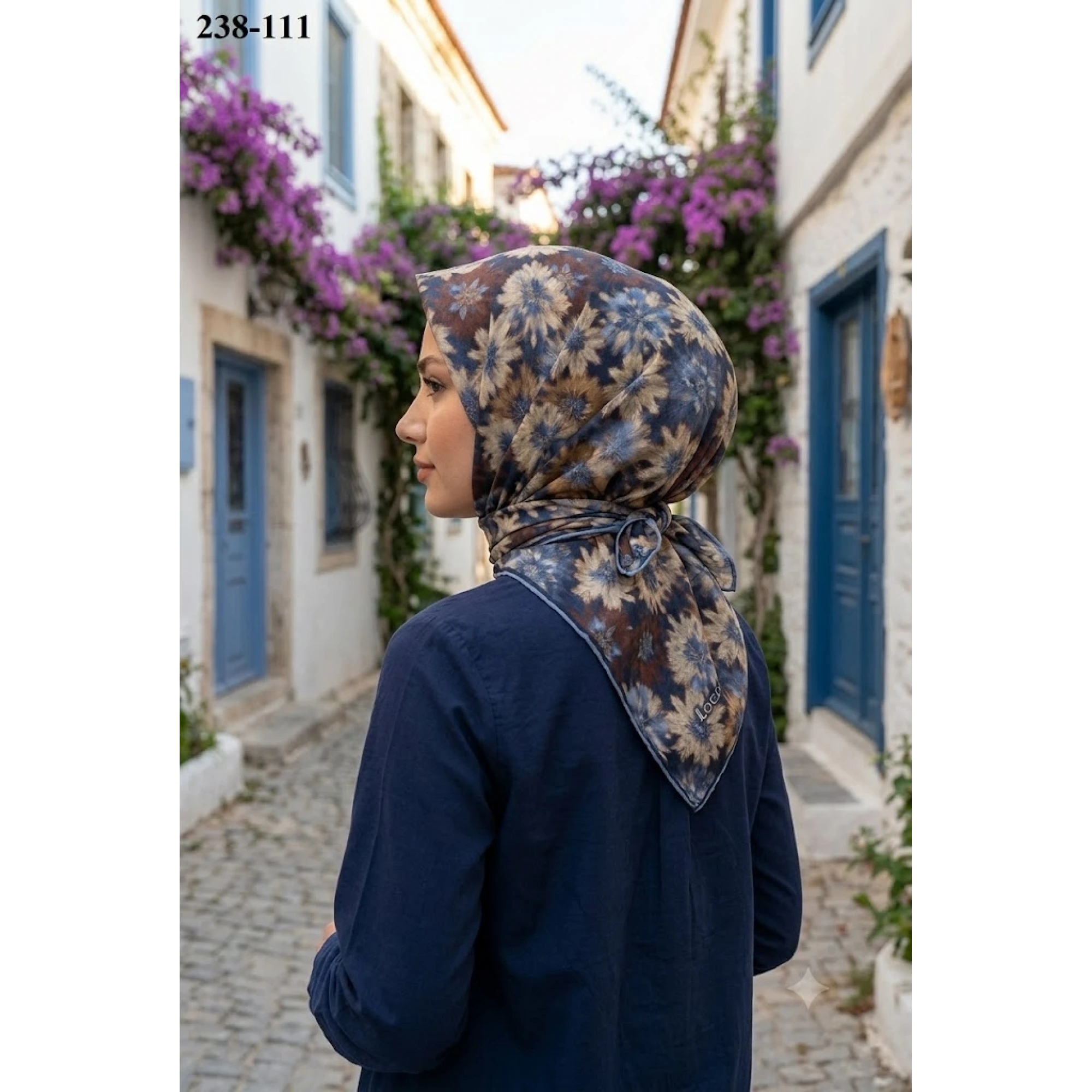 Locella Soft Pamuk Eşarp 238-111