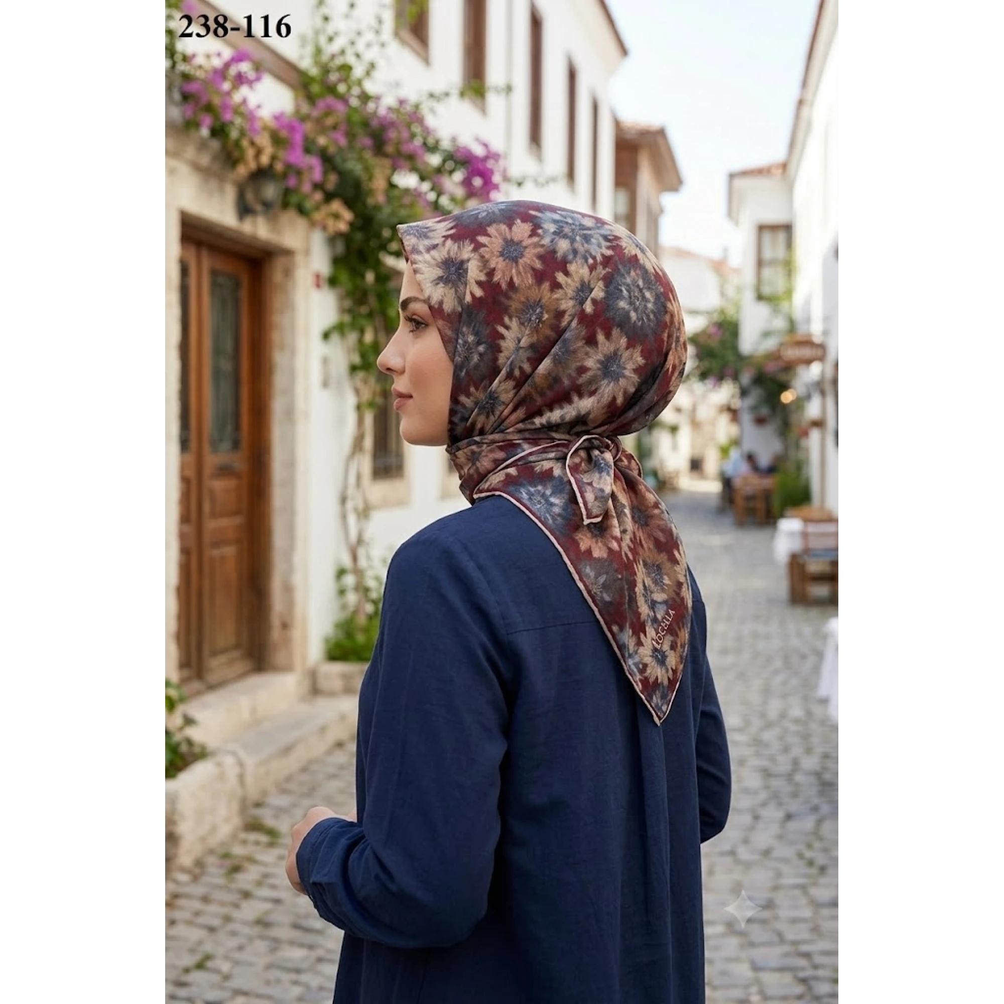 Locella Soft Pamuk Eşarp 238-116