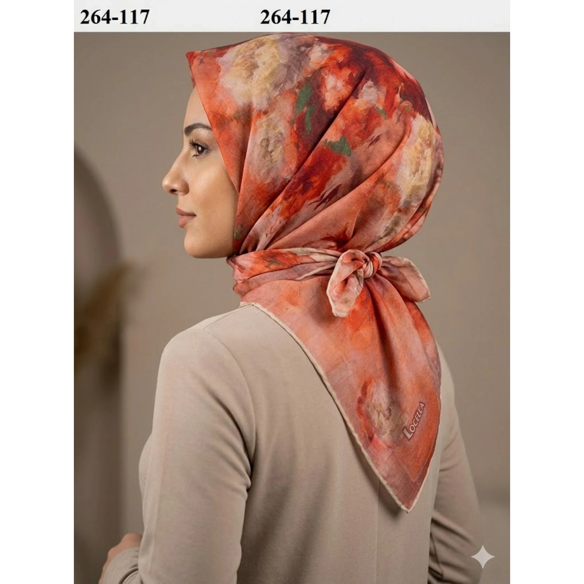 Locella Soft Pamuk Eşarp 264-117