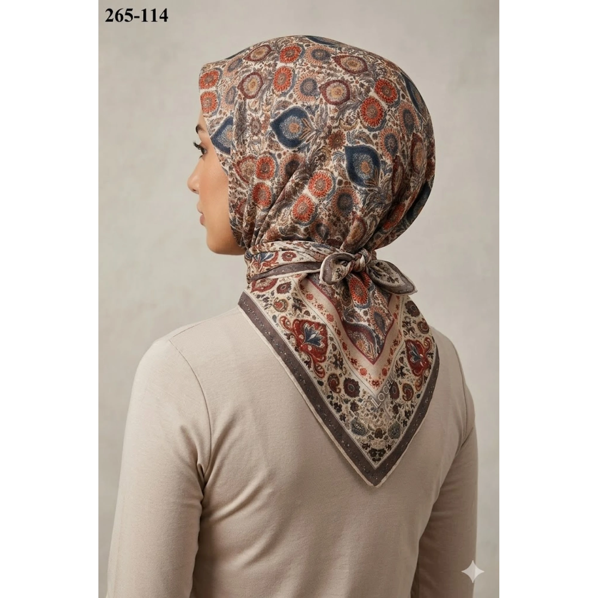 Locella Soft Pamuk Eşarp 265-114