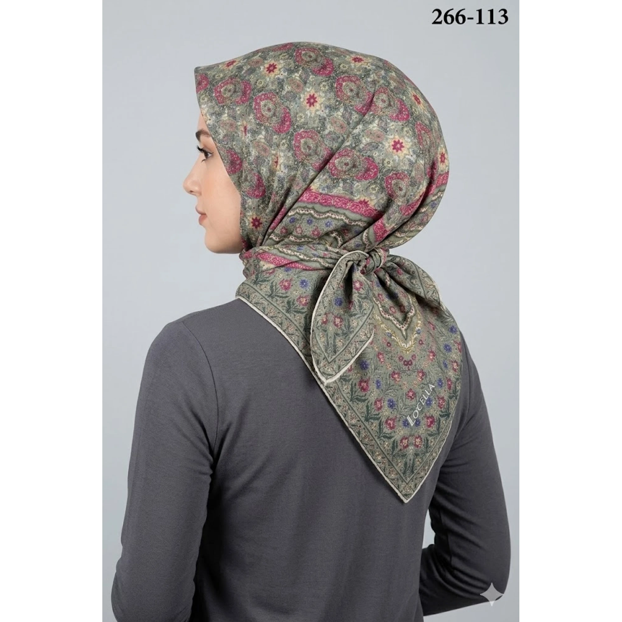 Locella Soft Pamuk Eşarp 266-113