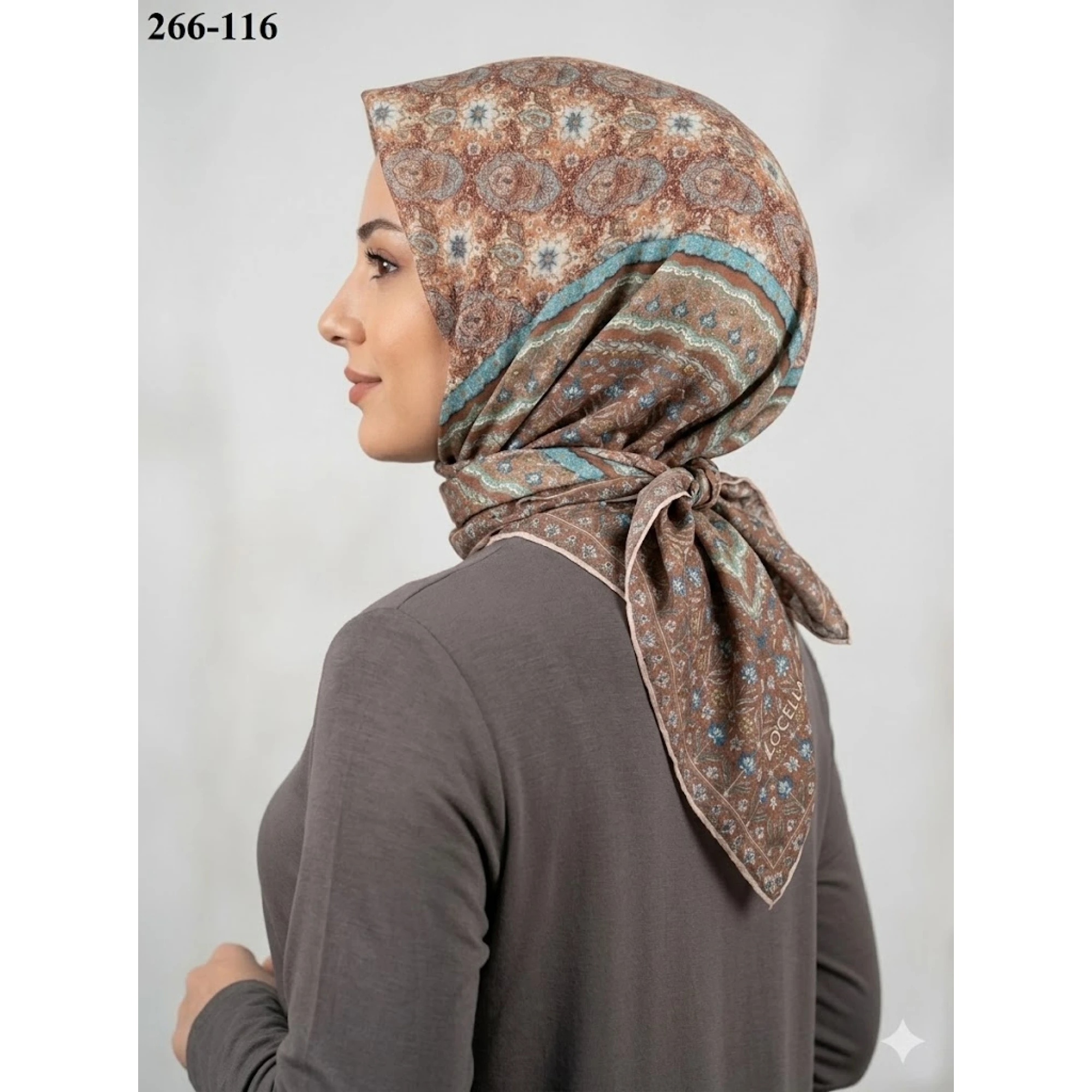 Locella Soft Pamuk Eşarp 266-116