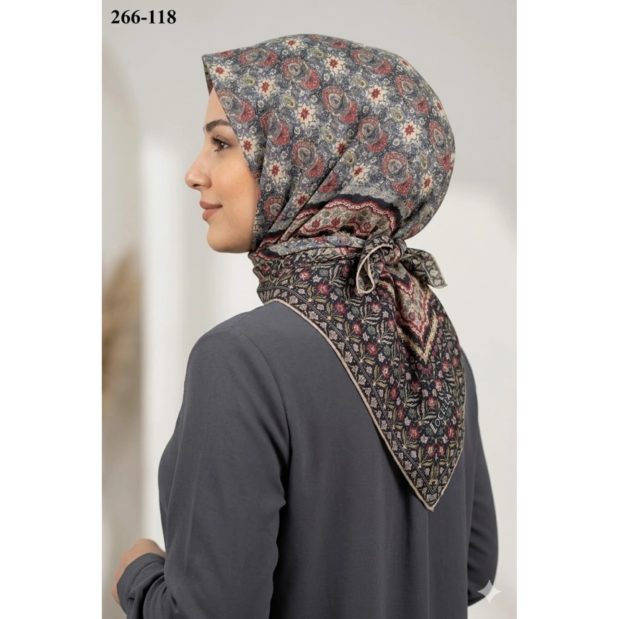 Locella Soft Pamuk Eşarp 266-118