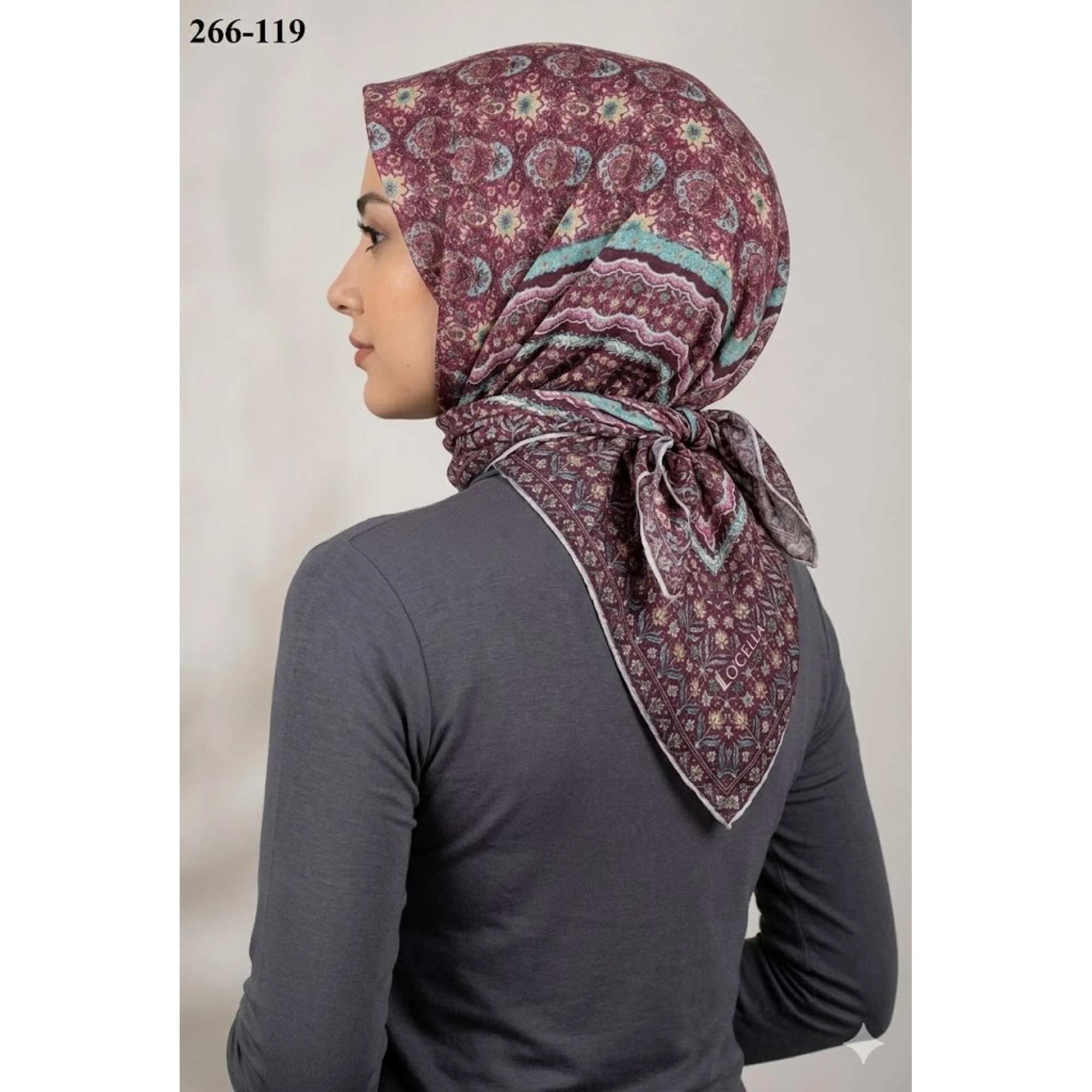 Locella Soft Pamuk Eşarp 266-119