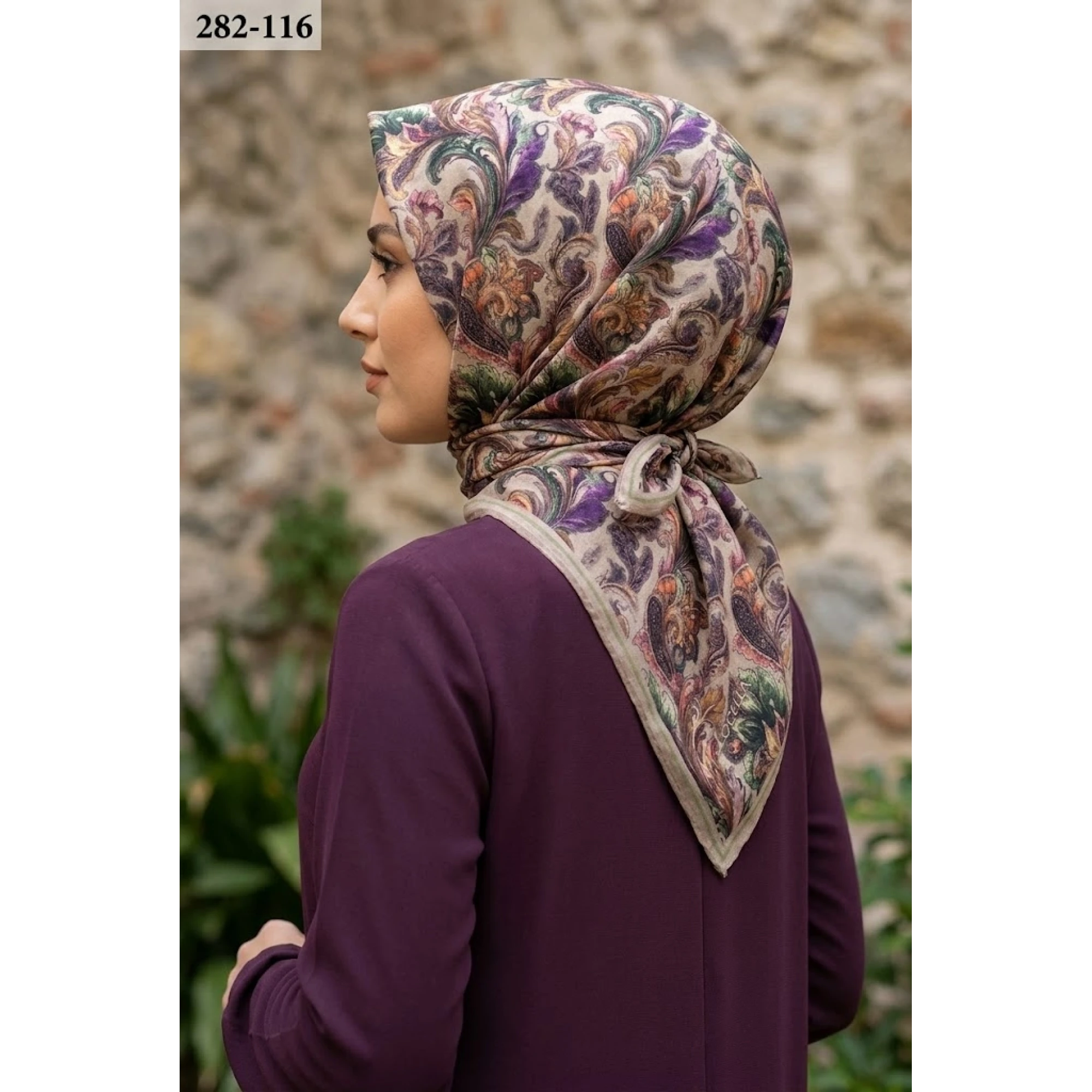 Locella Soft Pamuk Eşarp 282-116