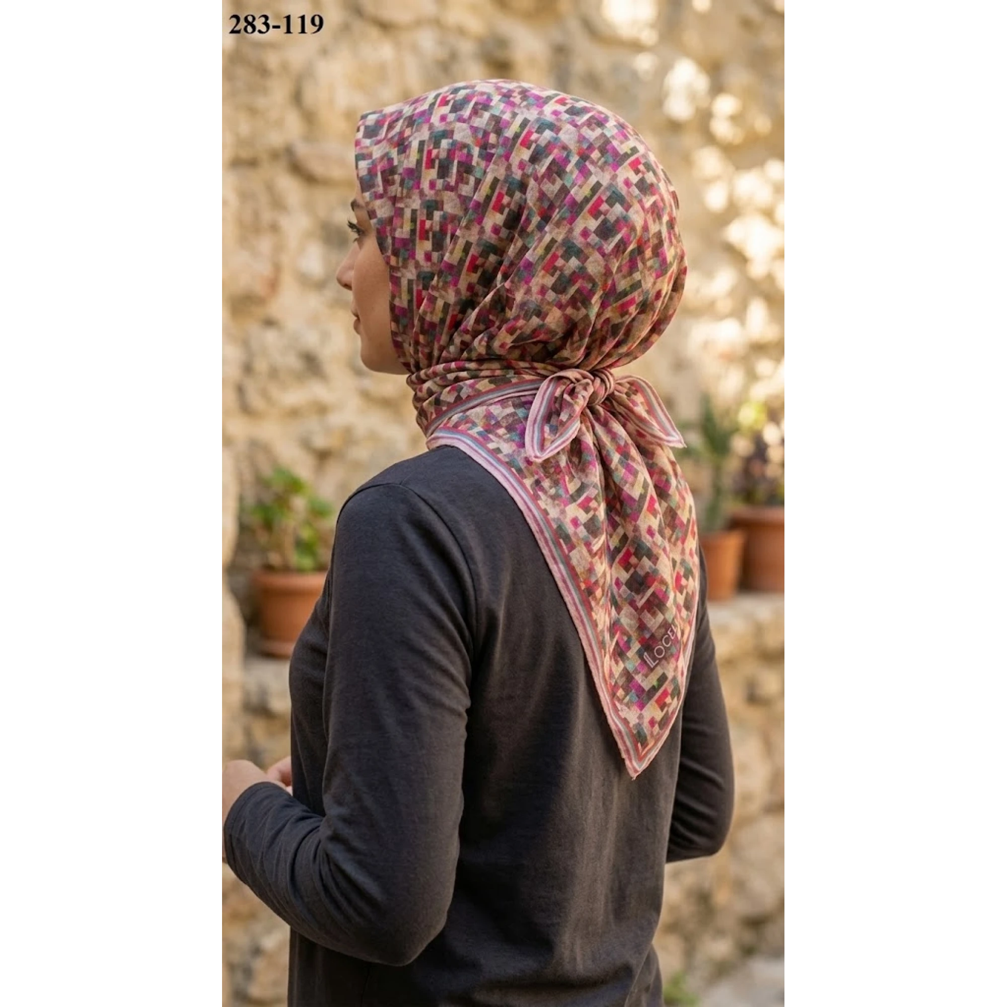 Locella Soft Pamuk Eşarp 283-119