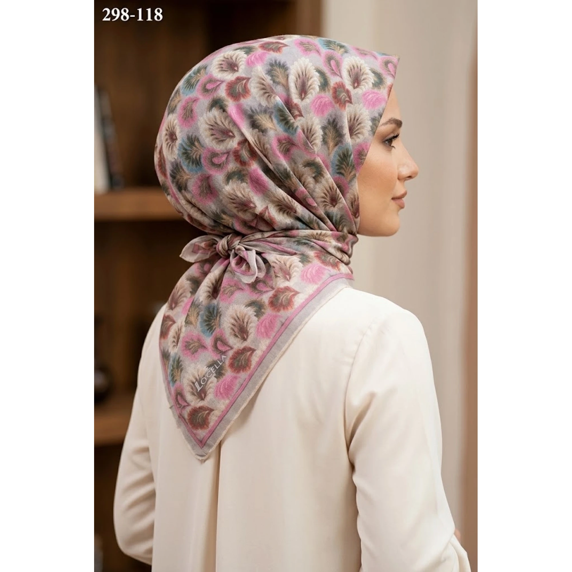 Locella Soft Pamuk Eşarp 298-118