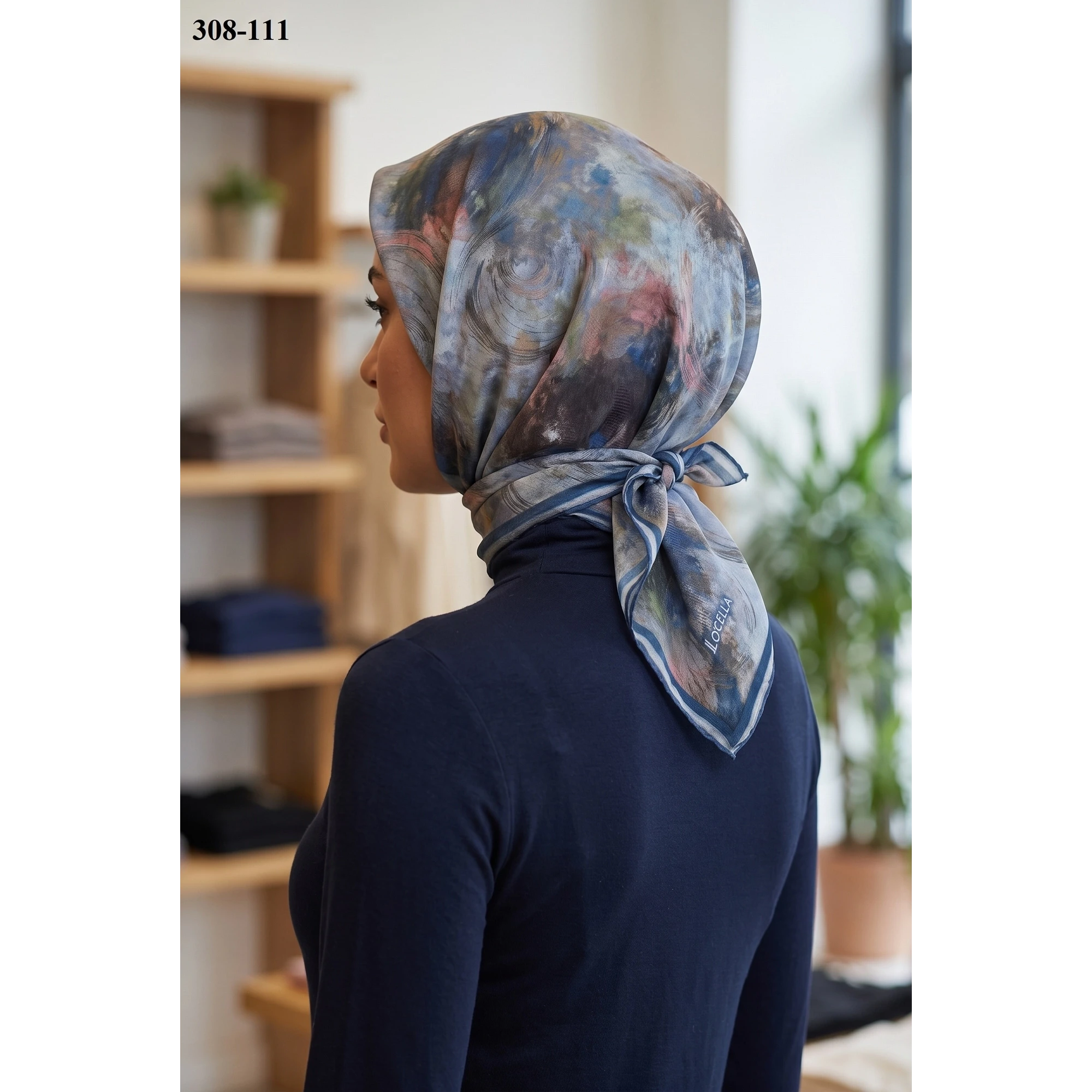 Locella Soft Pamuk Eşarp 308-111