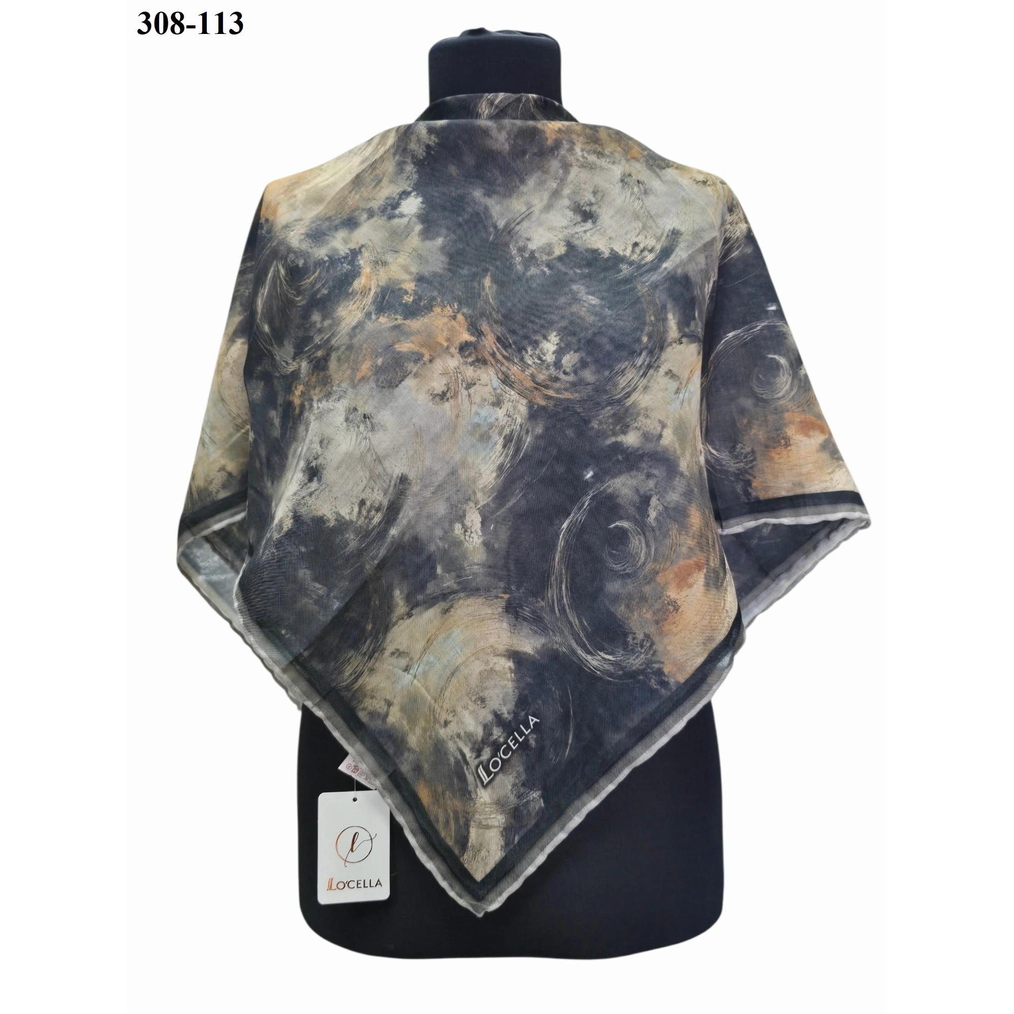 Locella Soft Pamuk Eşarp 308-113