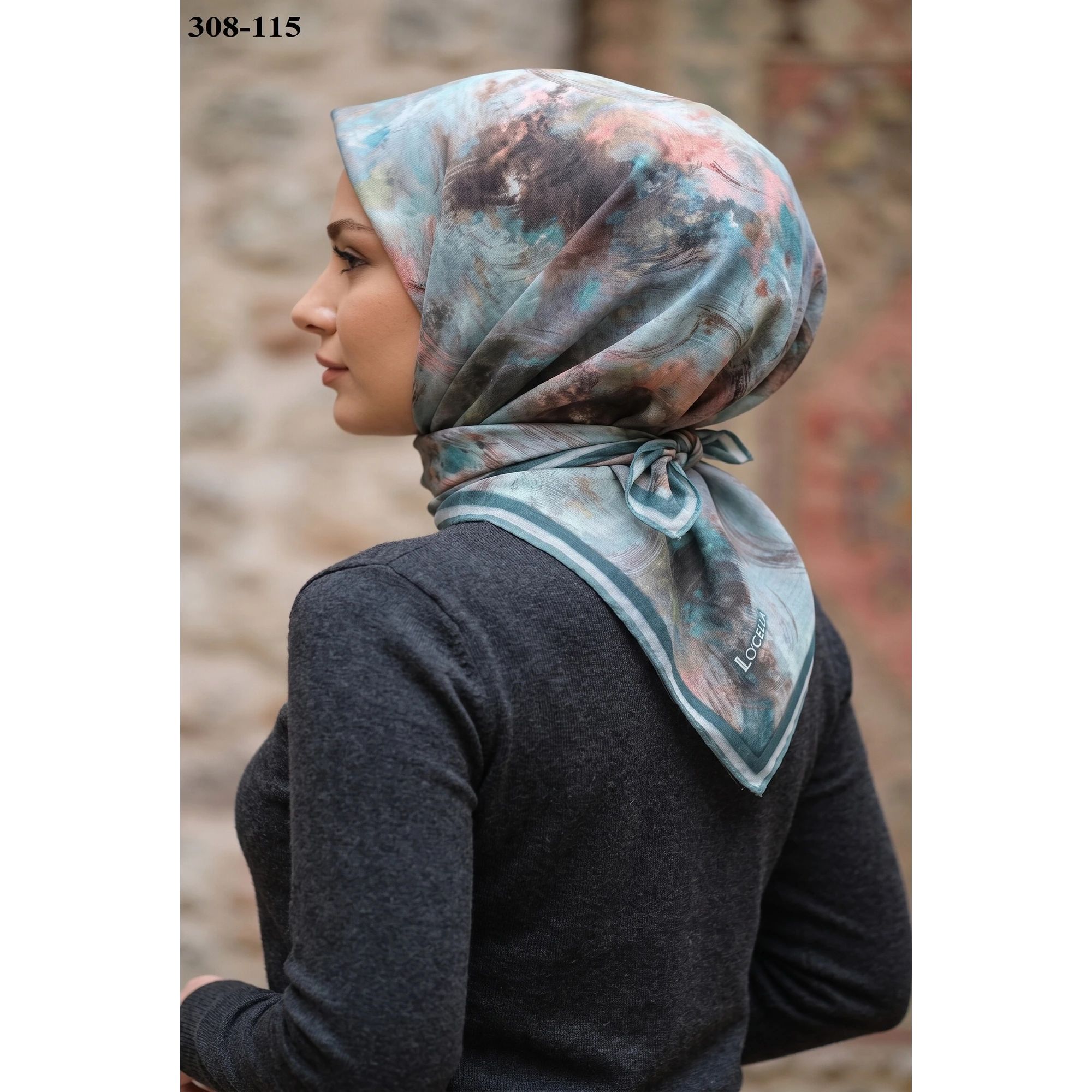 Locella Soft Pamuk Eşarp 308-115