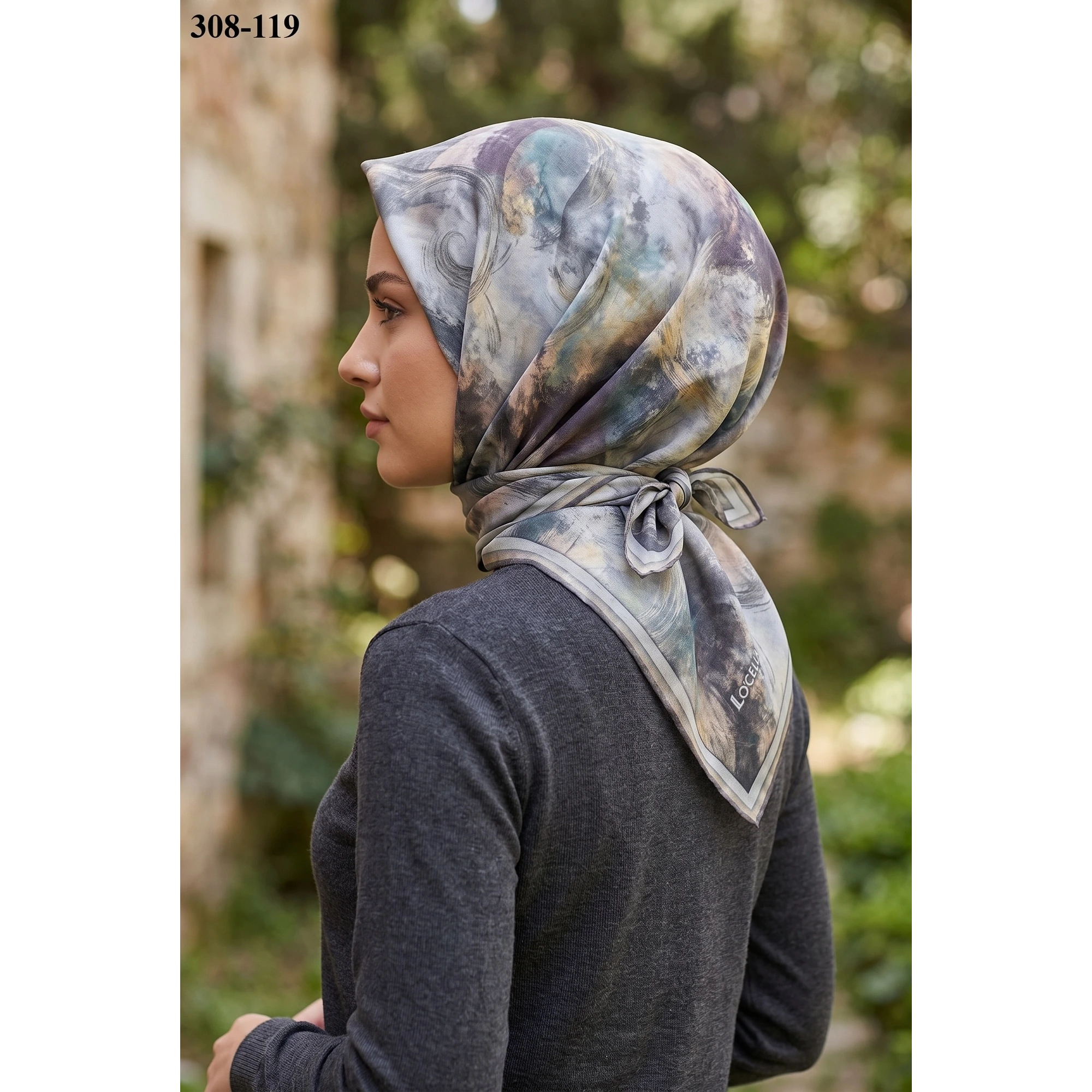 Locella Soft Pamuk Eşarp 308-119