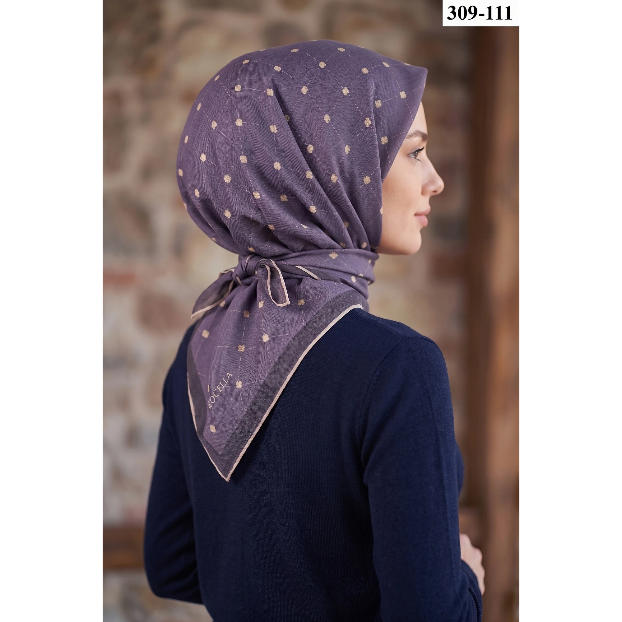 Locella Soft Pamuk Eşarp 309-111
